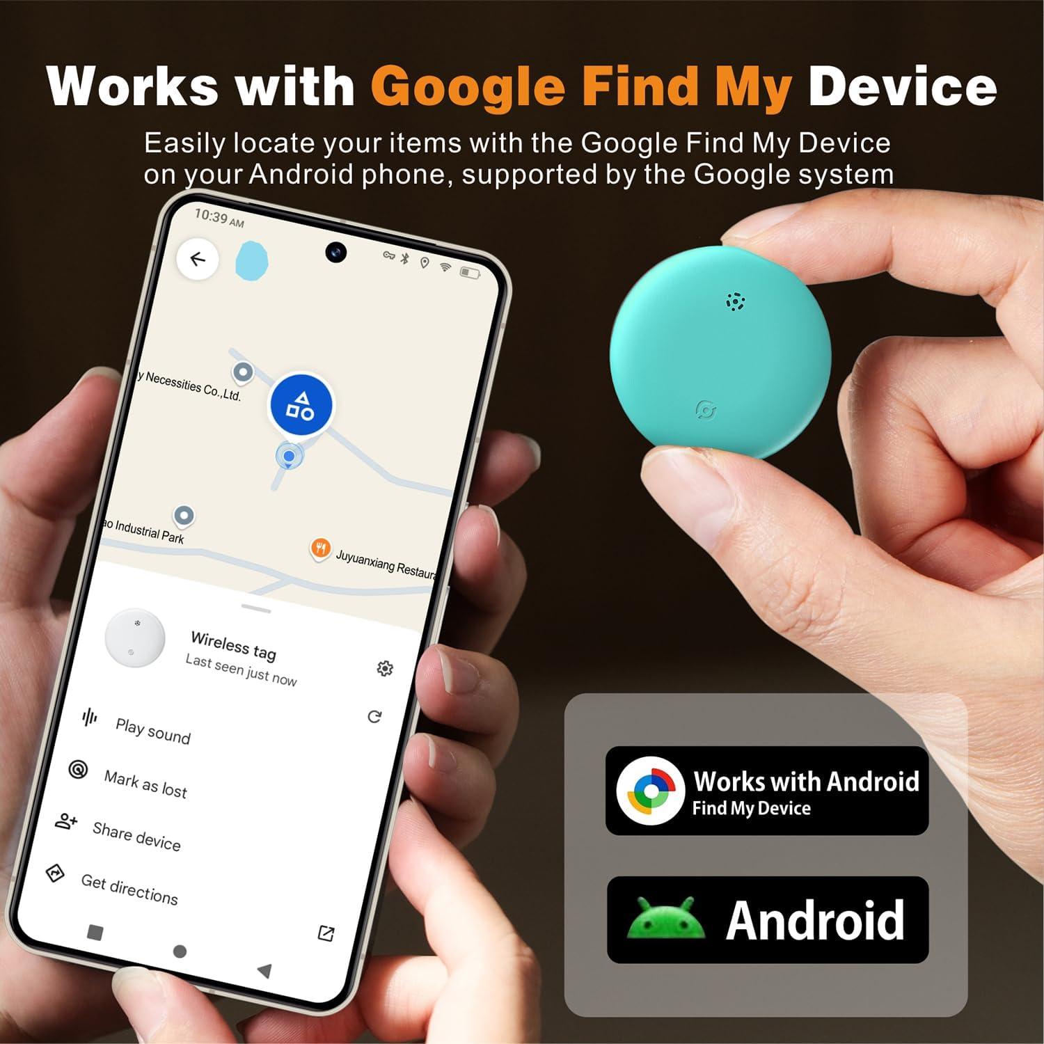 Etiqueta de Aire Bluetooth Reyke HB15 para Android Azul