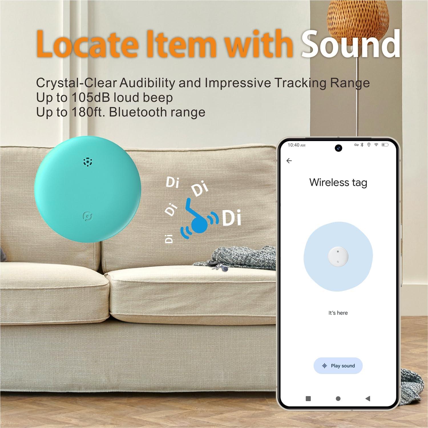 Etiqueta de Aire Bluetooth Reyke HB15 para Android Azul