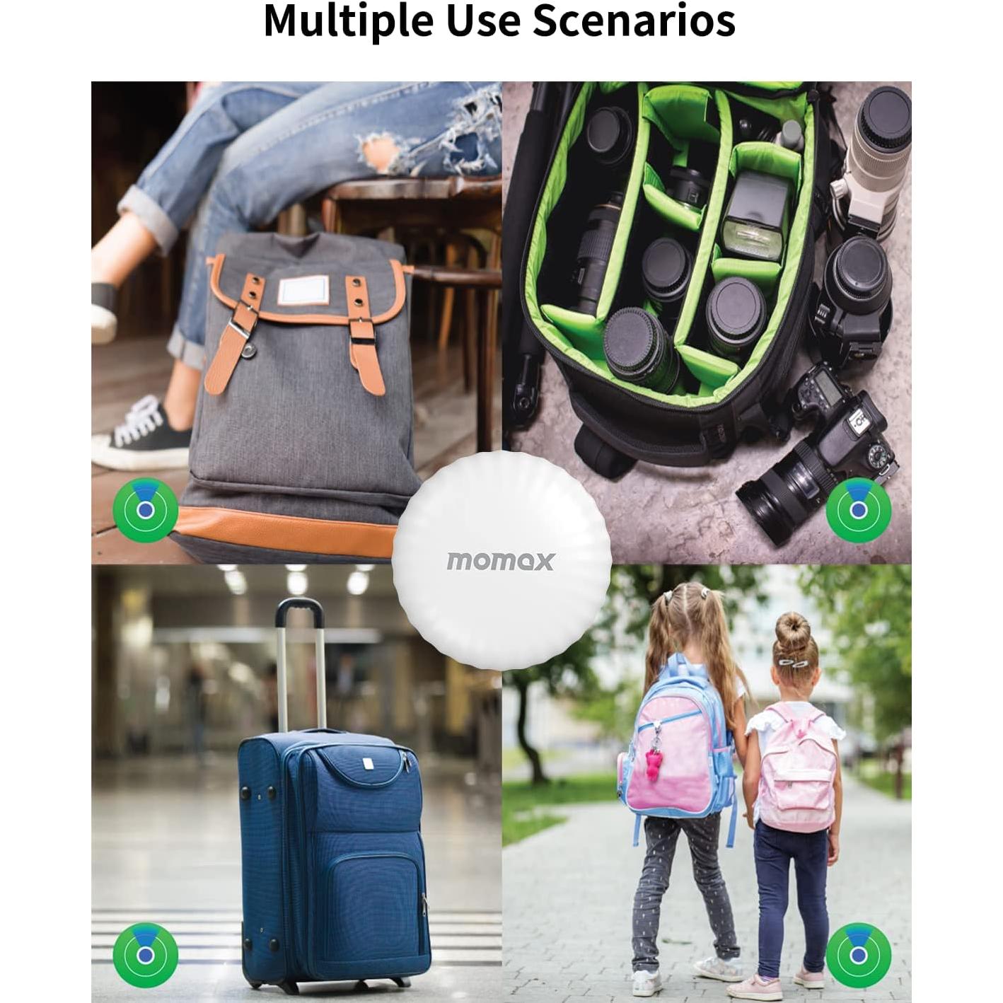 Localizador de Llaves MOMAX BR5 con Apple Find My - Blanco