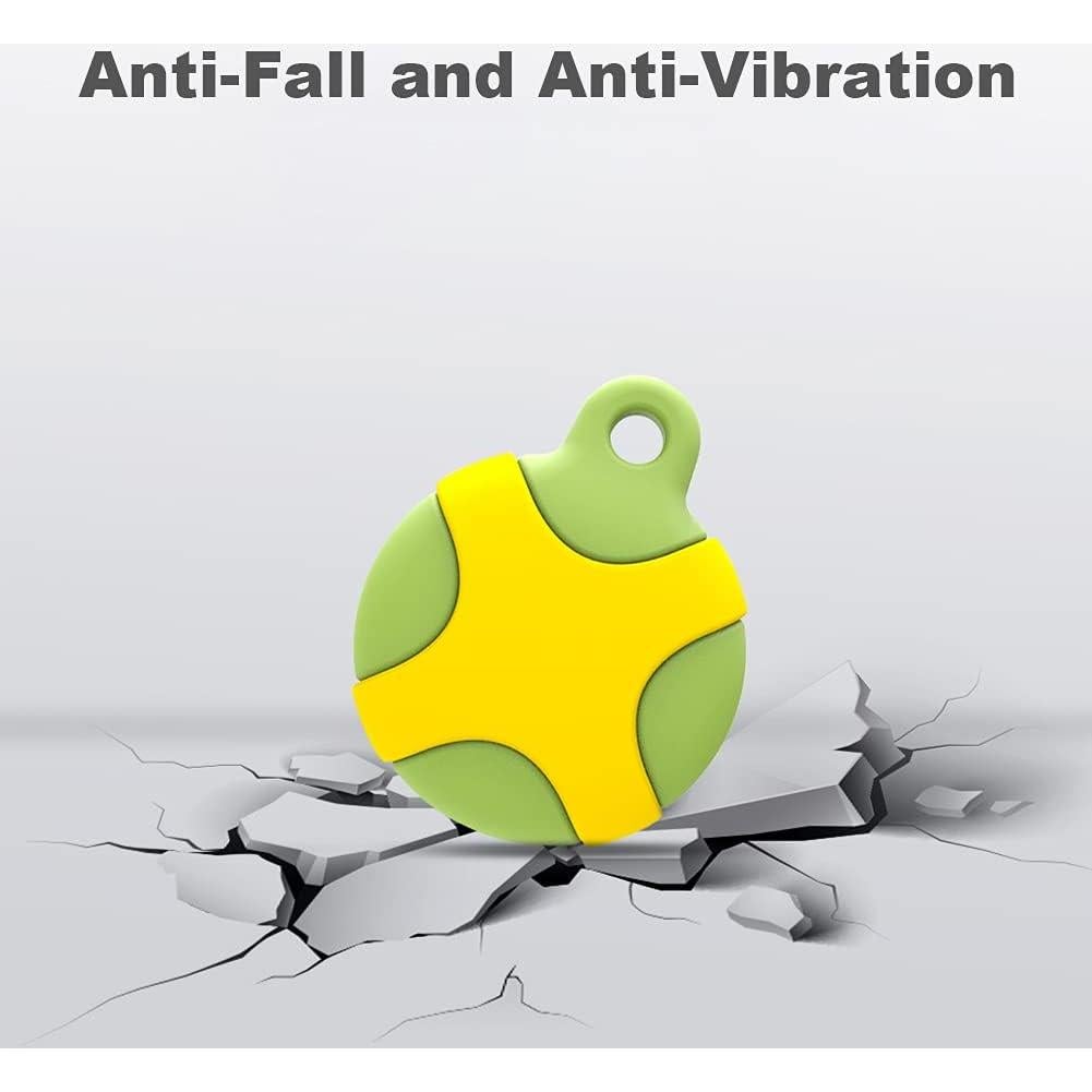 Funda YINVA para AirTag GPS - Protección Completa Negra y Roja