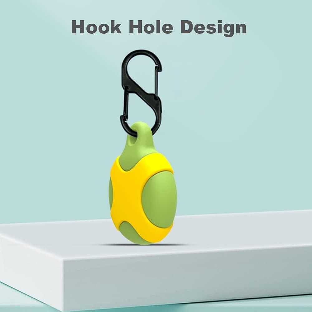 Funda YINVA para AirTag GPS - Protección Completa Negra y Roja