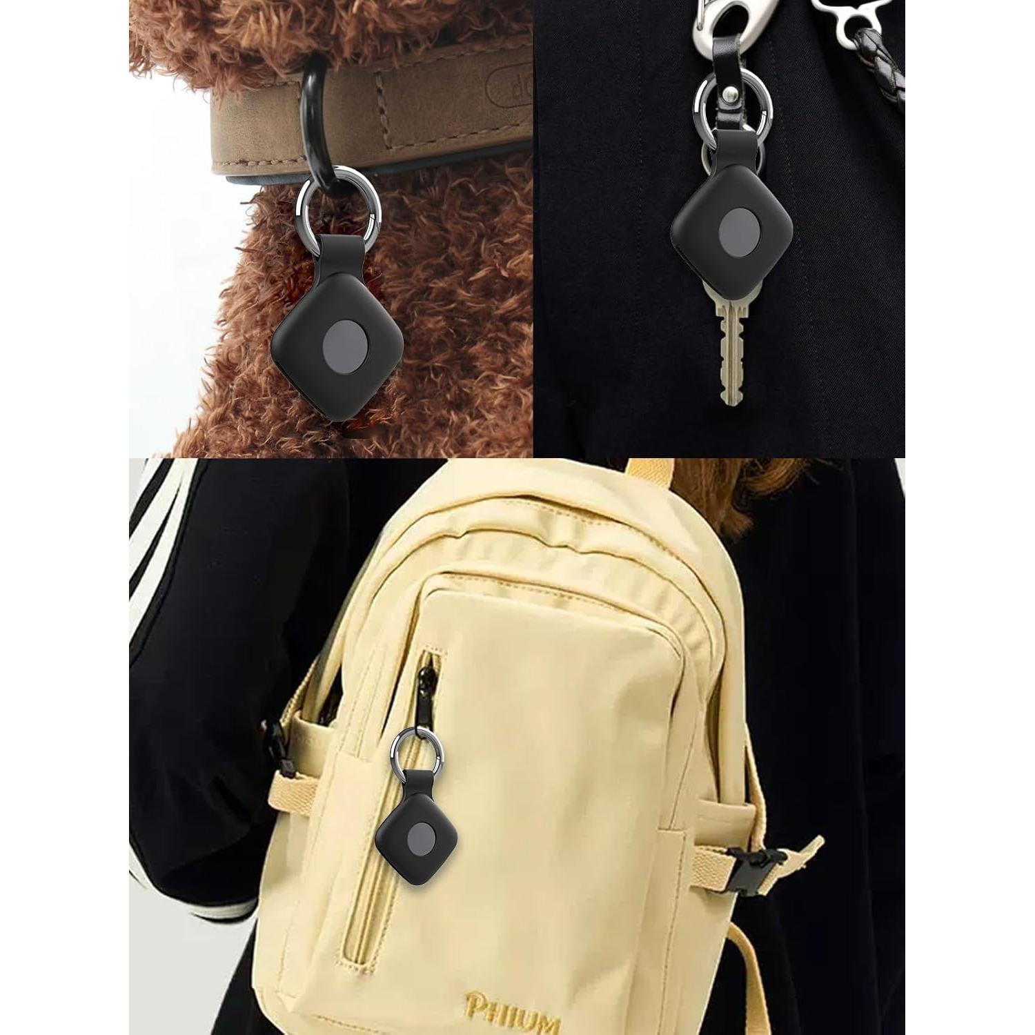 Funda protectora para etiquetas de rastreo CASCHO - Silicona negra