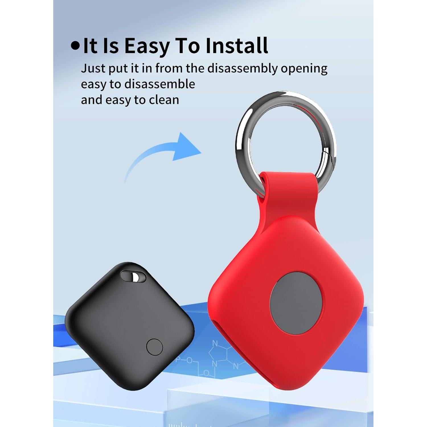 Funda protectora de silicona CASCHO para etiquetas rastreadoras