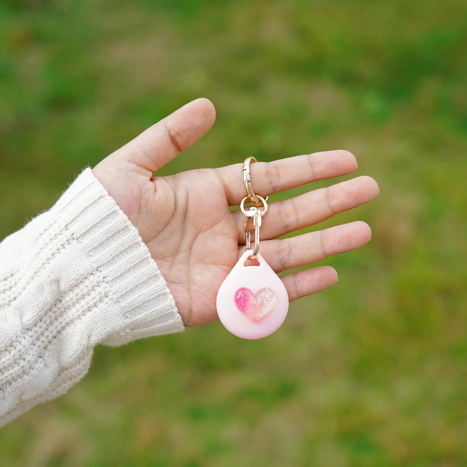 Soportes de Collar para Niñas XEEWEN 2 PCS Arcoíris y Corazón