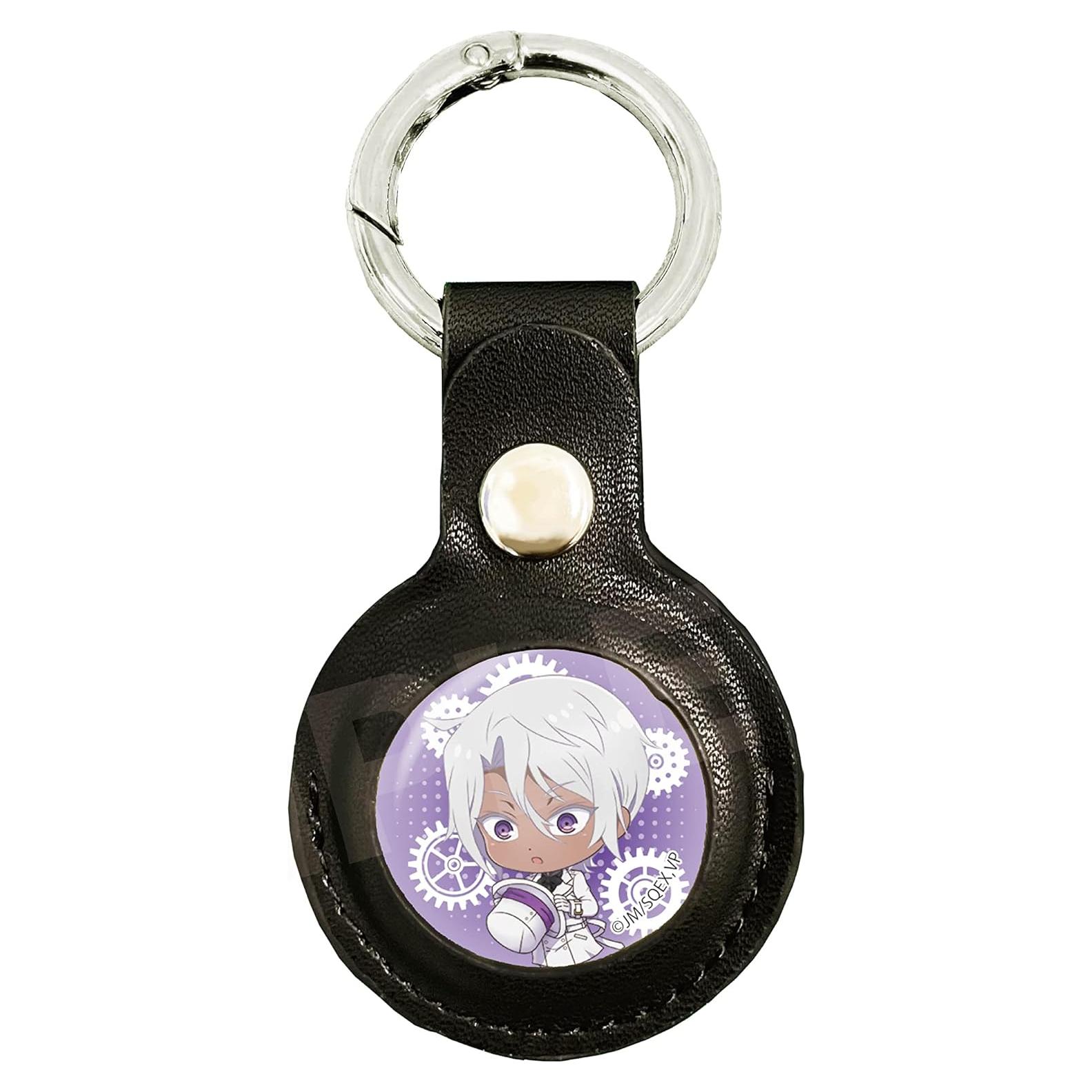 CS-Front Vanitas Manual Leather GPS Tag Case 02 Noe Approx. 3.5 x 1.7 inches (88 x 43 mm) PU Leather Alloy