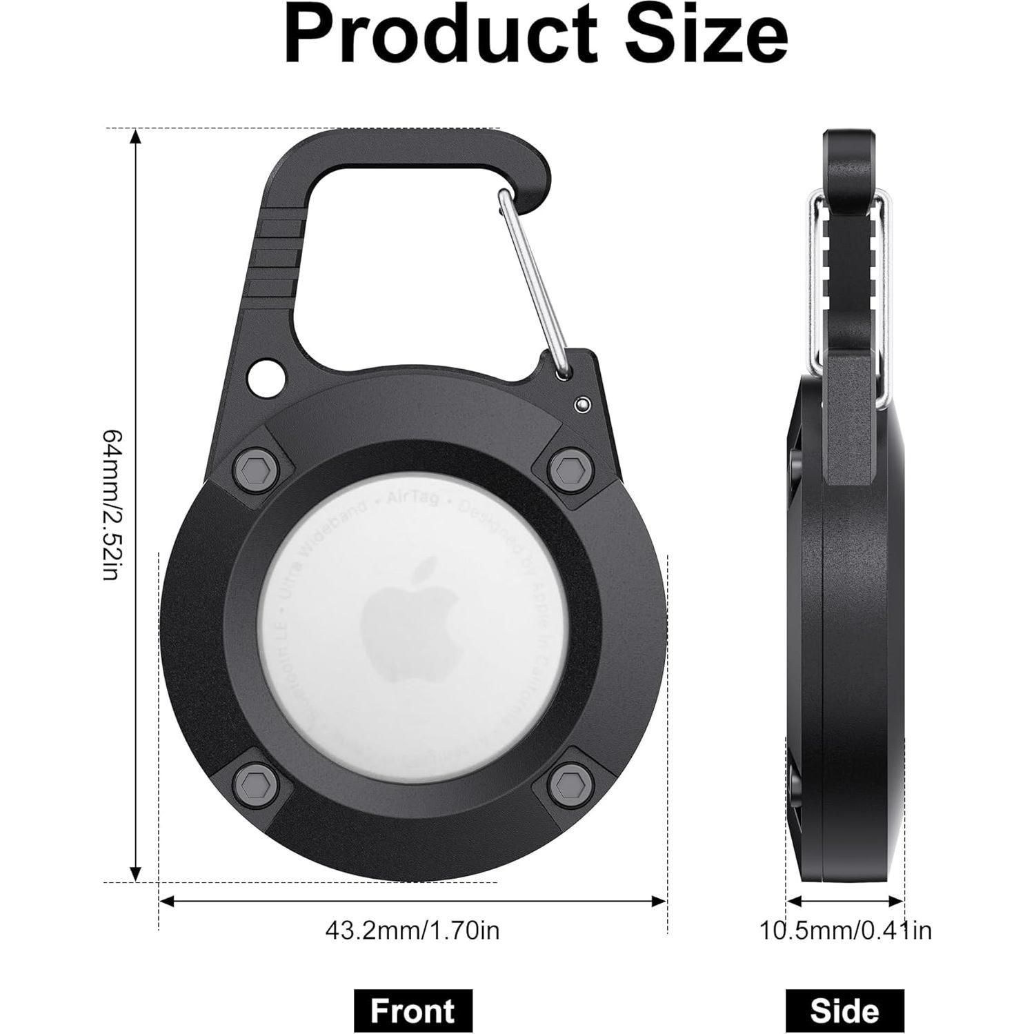 Soporte impermeable para AirTag GOCII - 2 paquetes
