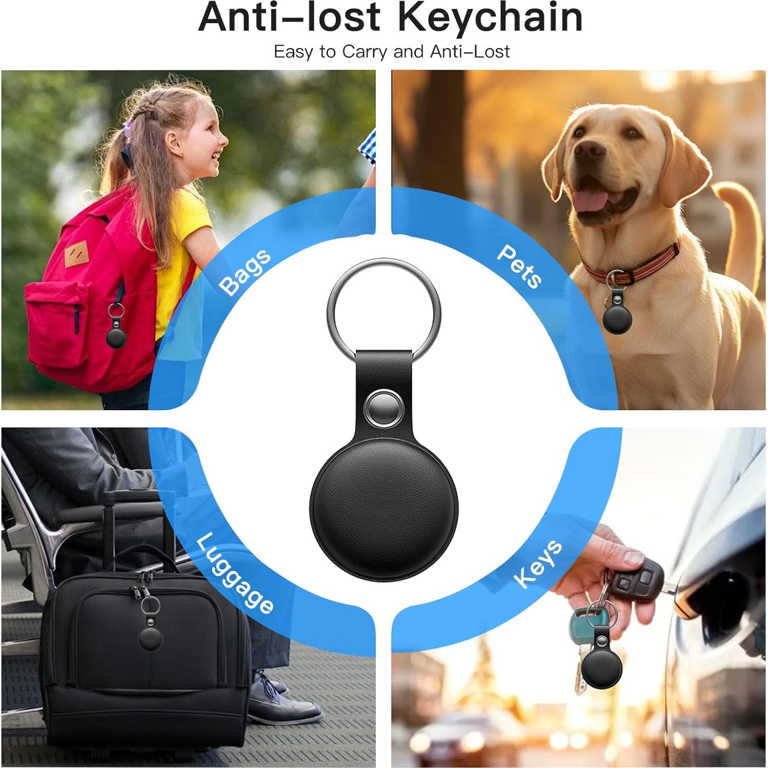 Funda Protectora para Rastreador Bluetooth MiLi - Antirayaduras y a Prueba de Golpes - Color Negro