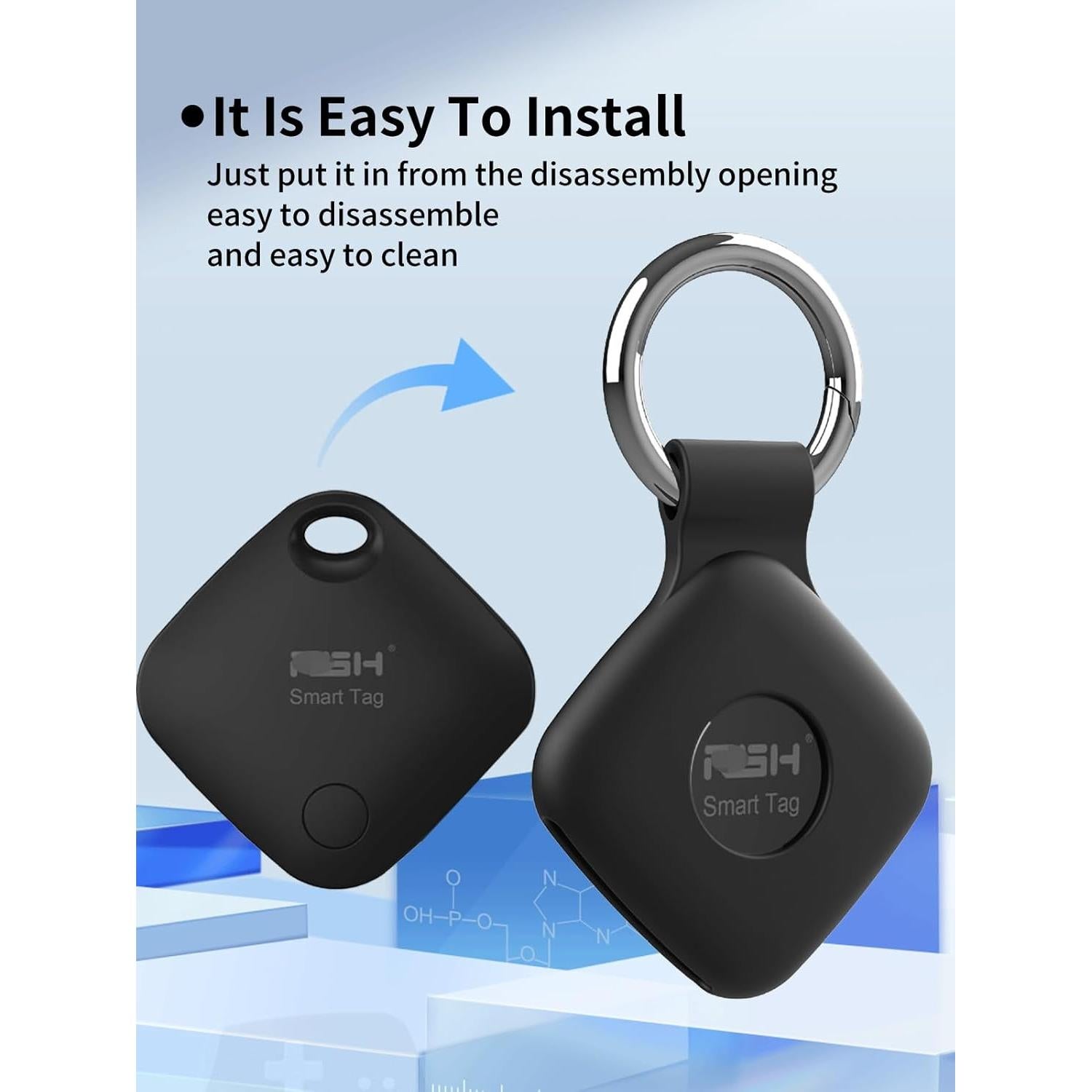 Funda Protectora Silicona UYRUREL para Air Tags - Antigolpes