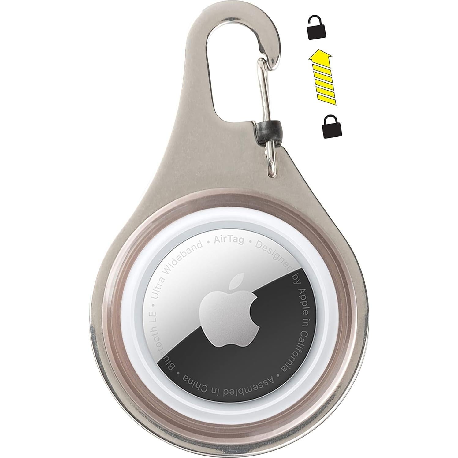 Soporte Clipable para Apple AirTag Nite IZE WearAbout Humo