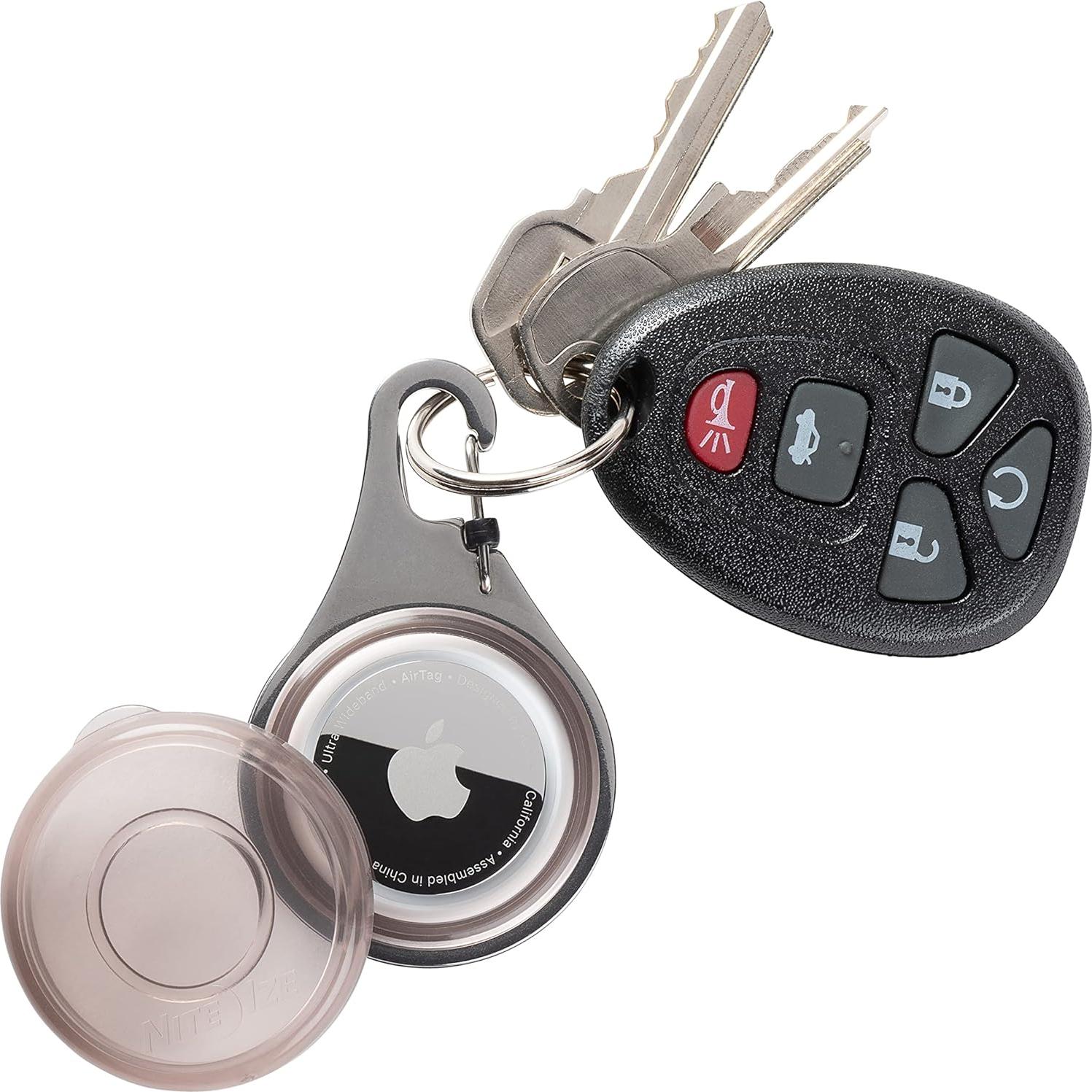 Soporte Clipable para Apple AirTag Nite IZE WearAbout Humo