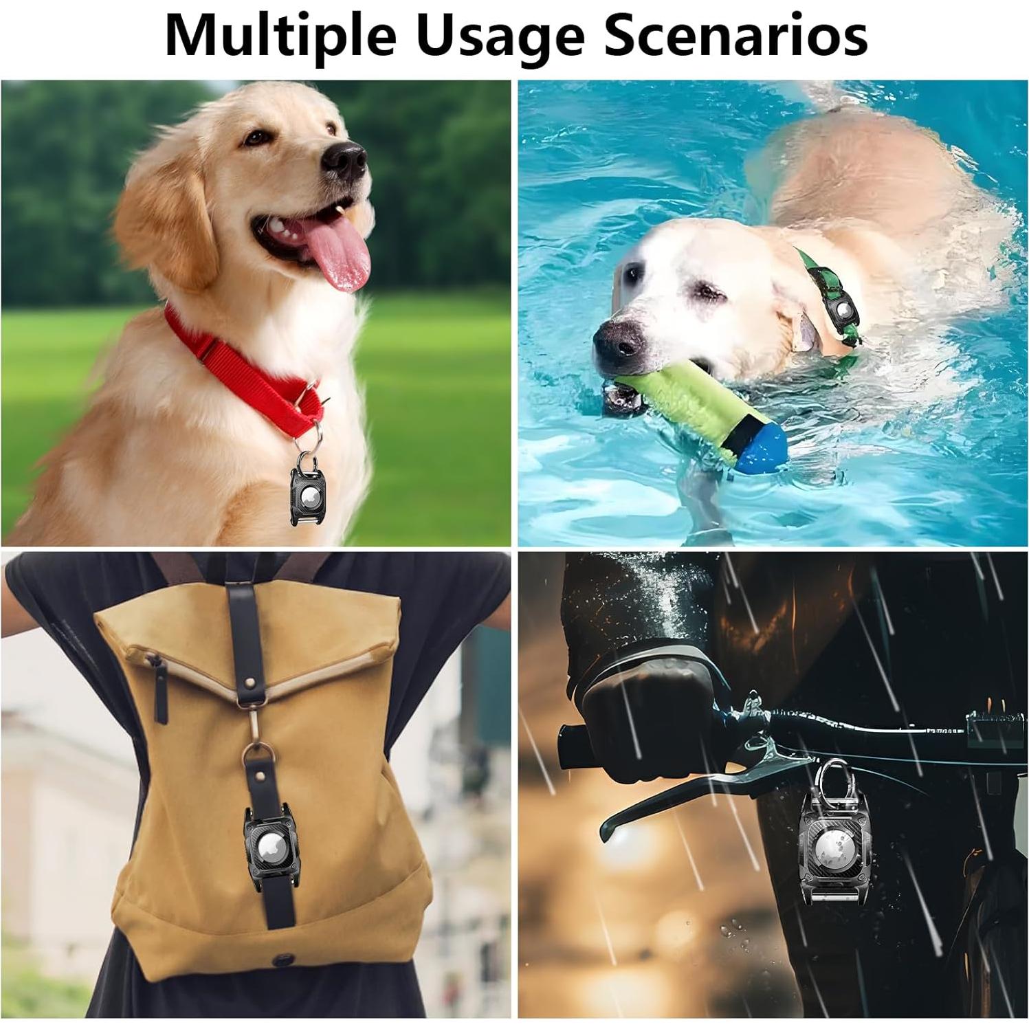 Soporte para Collar de Perro ETACCU Impermeable TPU Compacto