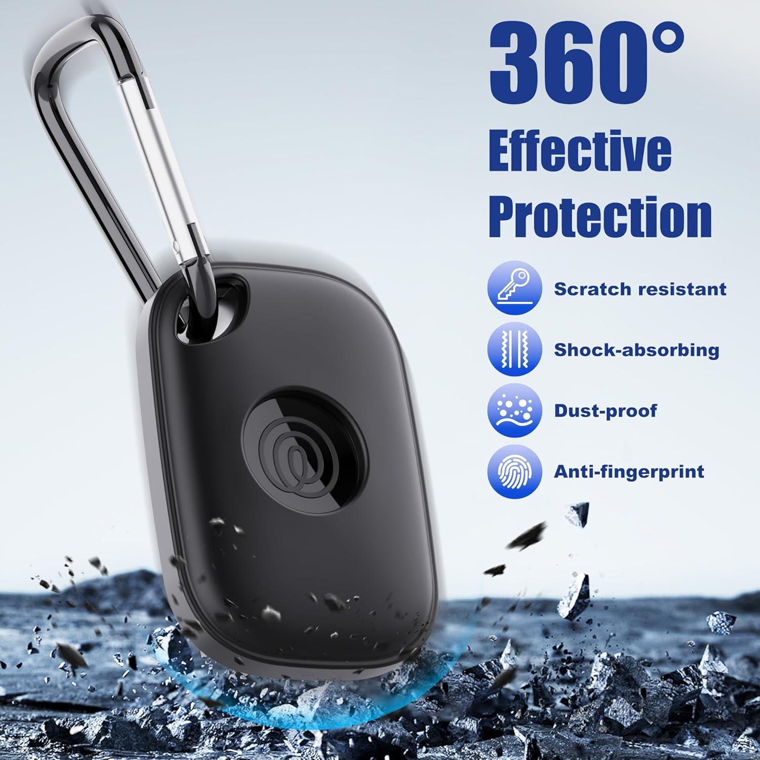 Funda DDJ para Tile Life360 Pro 2024 - Silicona Antichoque 2-Pack