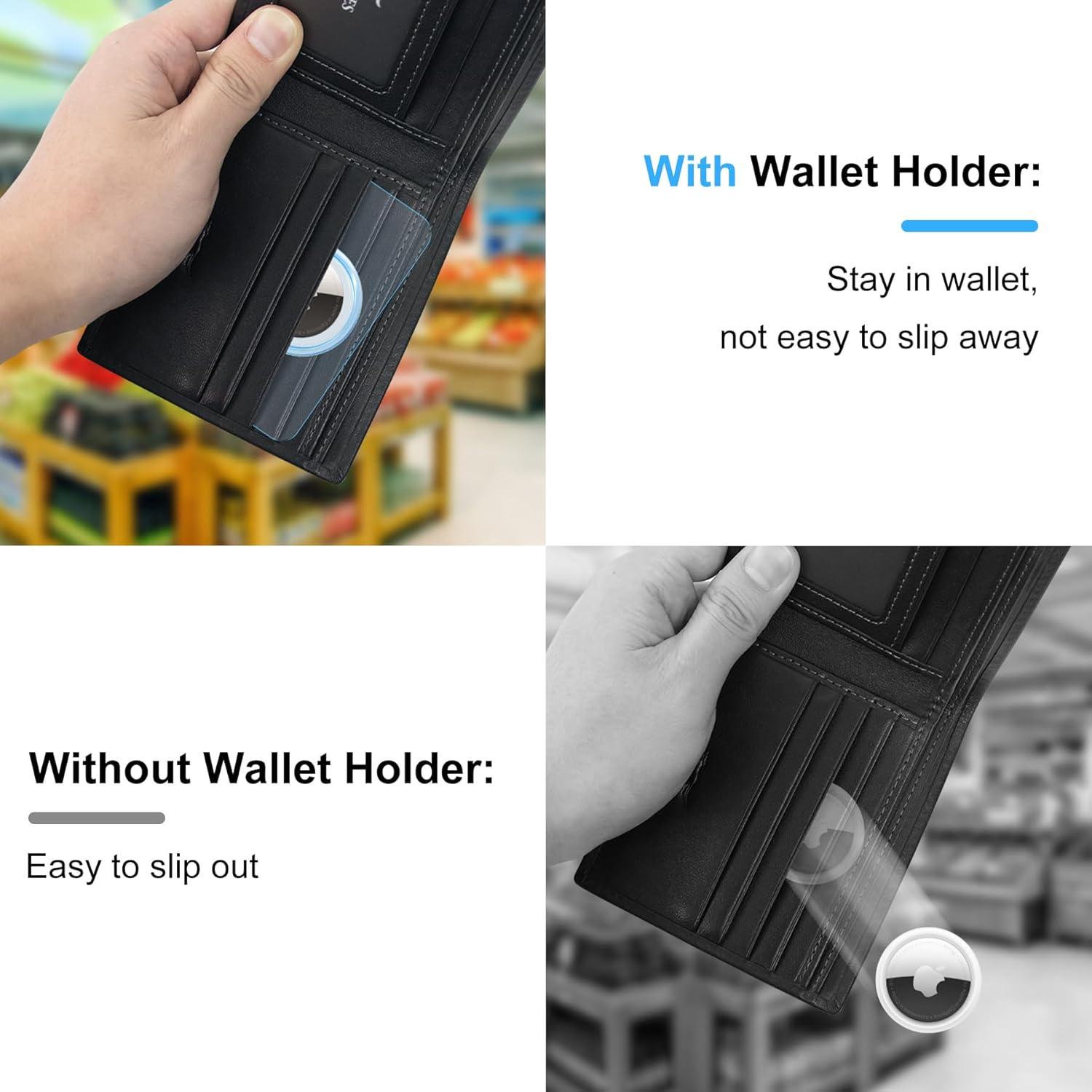 Paquete de 3 Soportes Ultra Finos para Airtag SZJCLTD