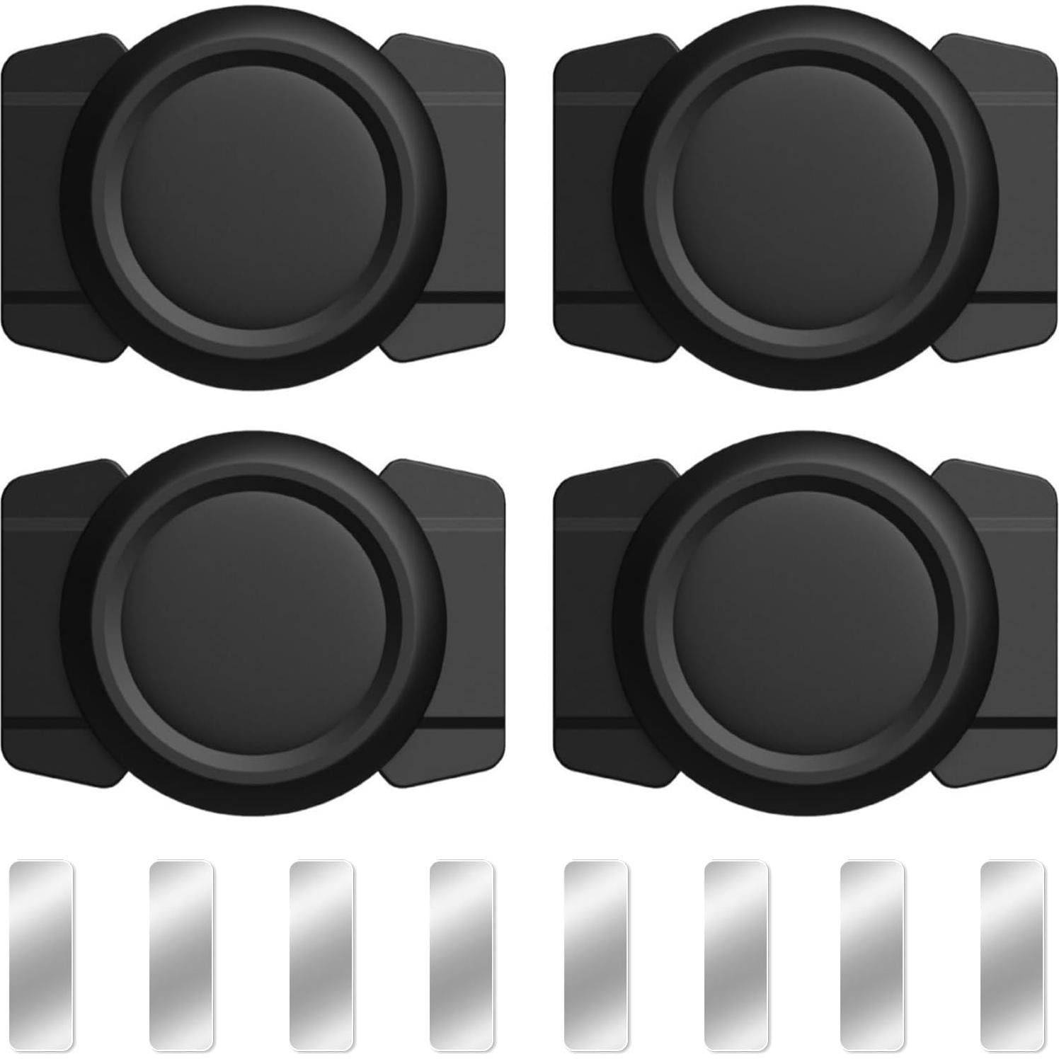 4 Soportes Magnéticos Ocultos KAKUPPA para Coche y Bicicleta