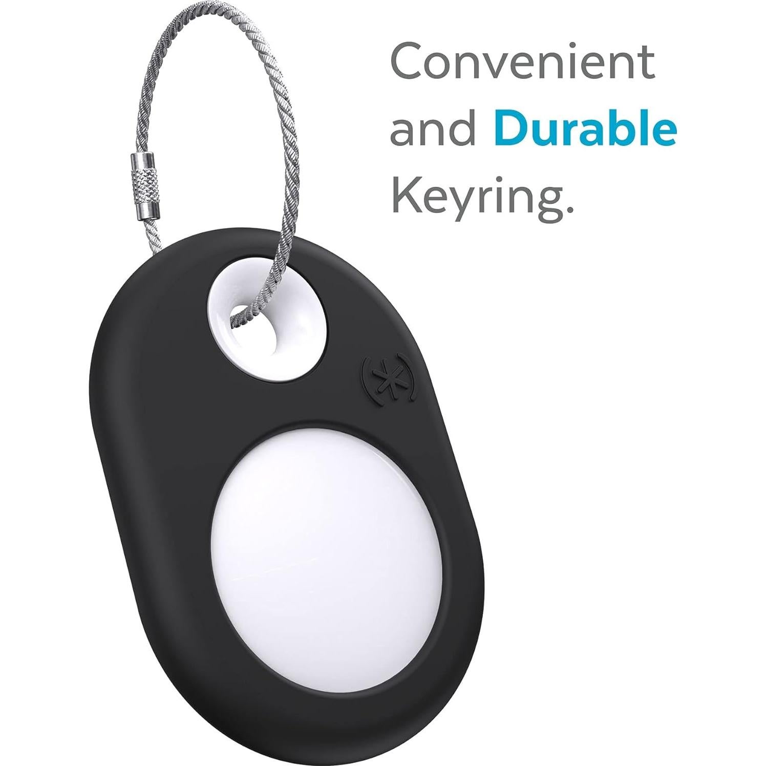 Soporte para AirTag Speck Presidio SiliRing Negro