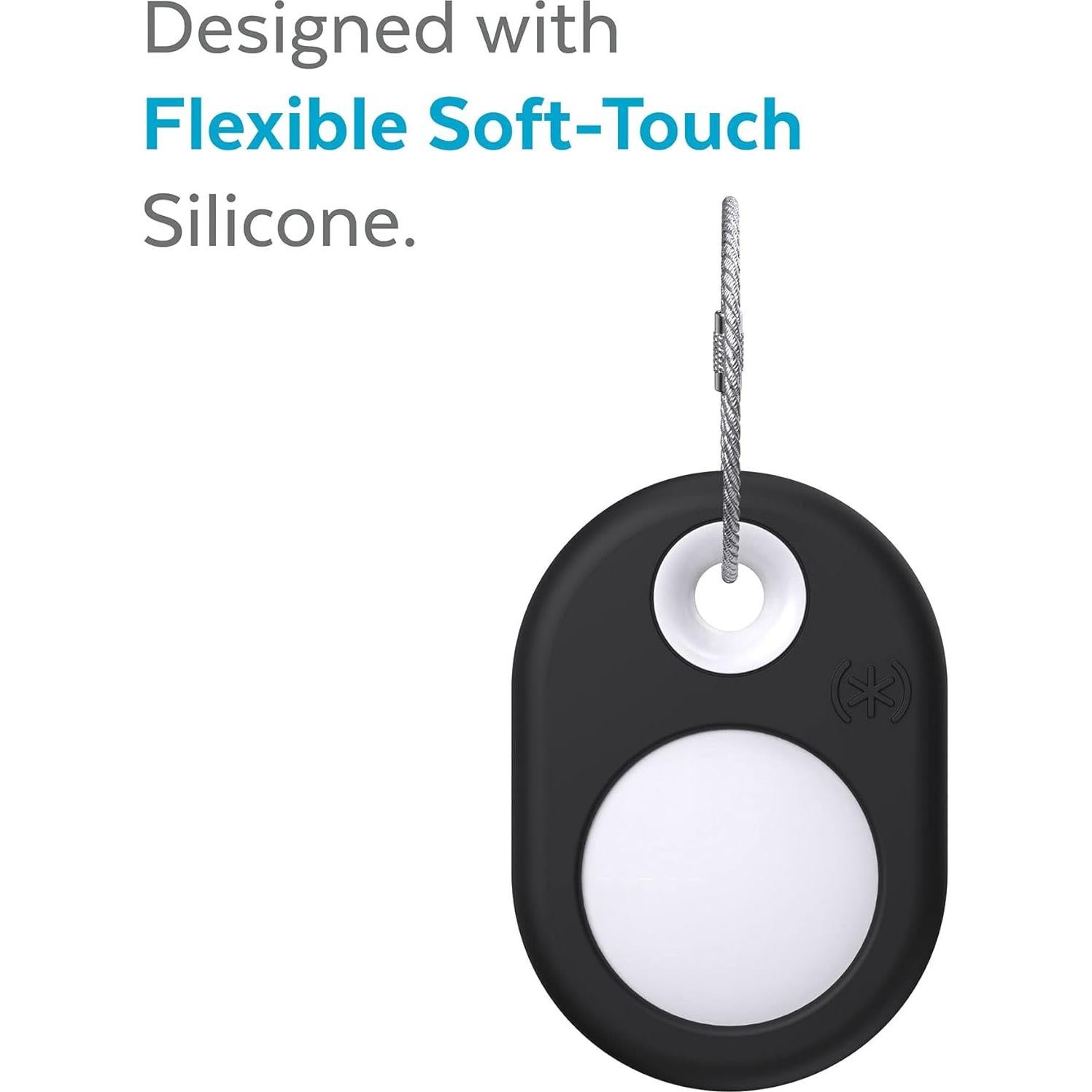 Soporte para AirTag Speck Presidio SiliRing Negro