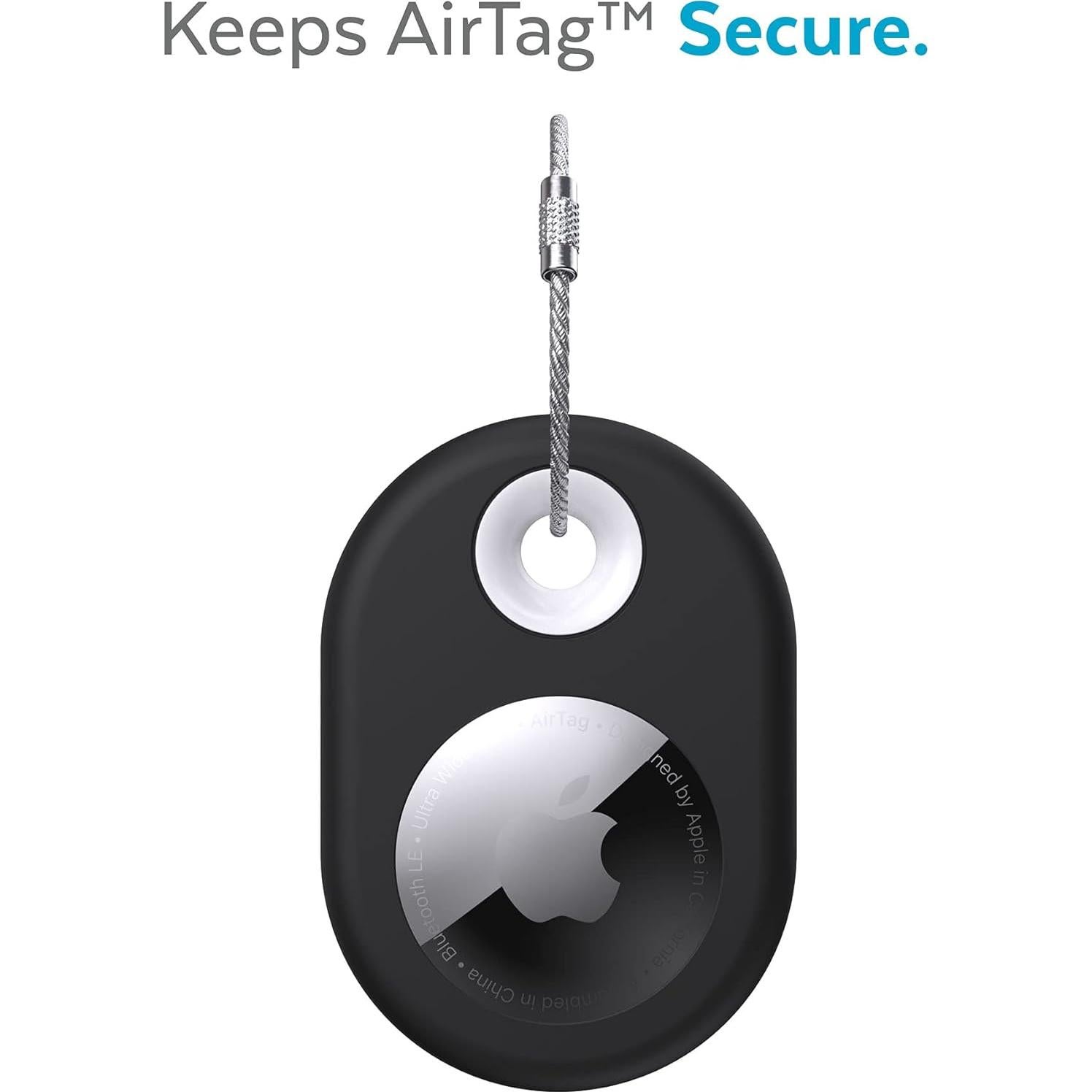 Soporte para AirTag Speck Presidio SiliRing Negro