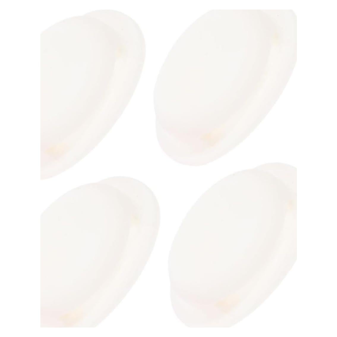 4pcs Soft Silicone Cover for Pet Trackers Dog Locator Sleeve Scratch-Resistant and Stylish Design Full Protection for Cat and Dog Collars White