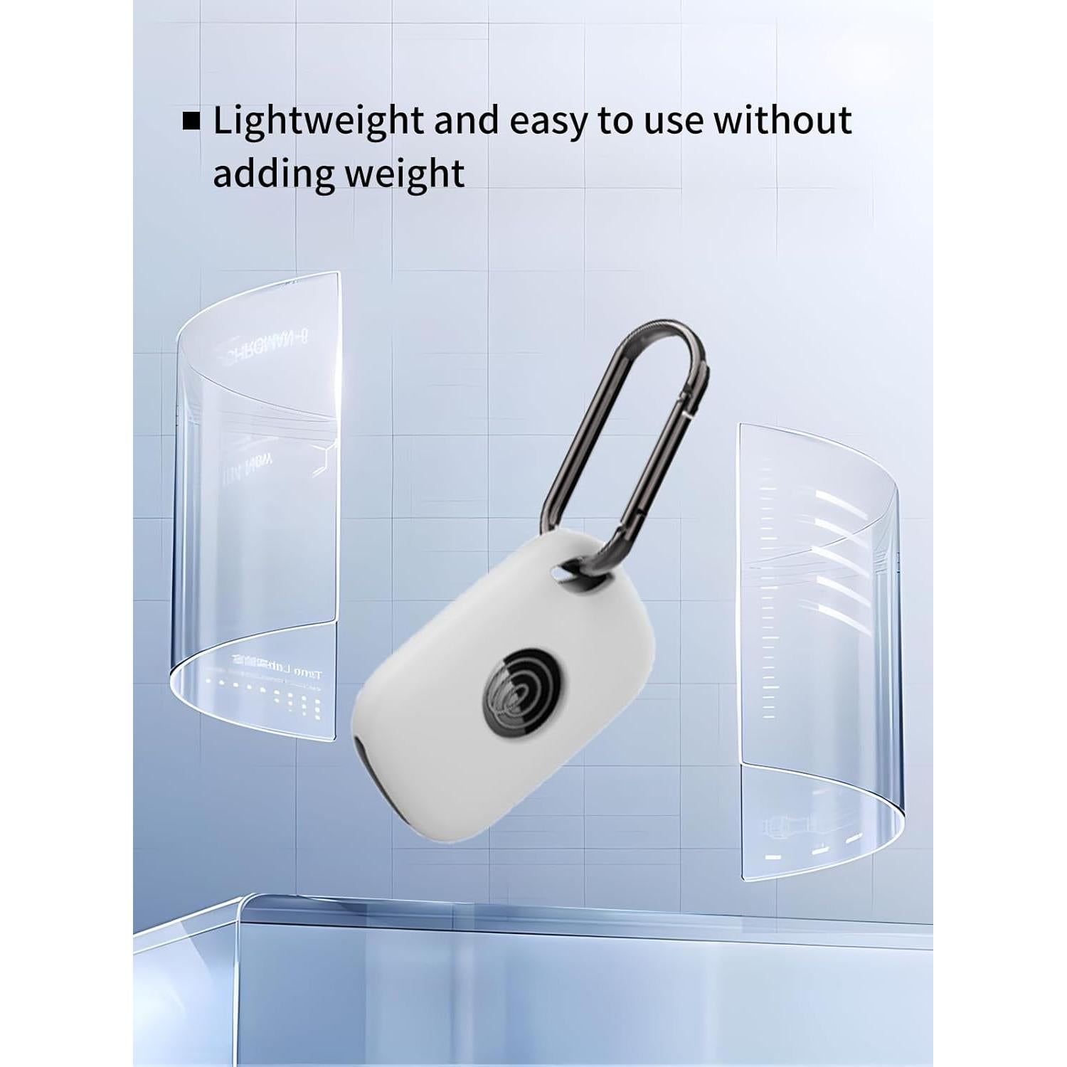 Funda de Silicona para Tile Life360 Pro 2024 - 2 Paquete Blanco