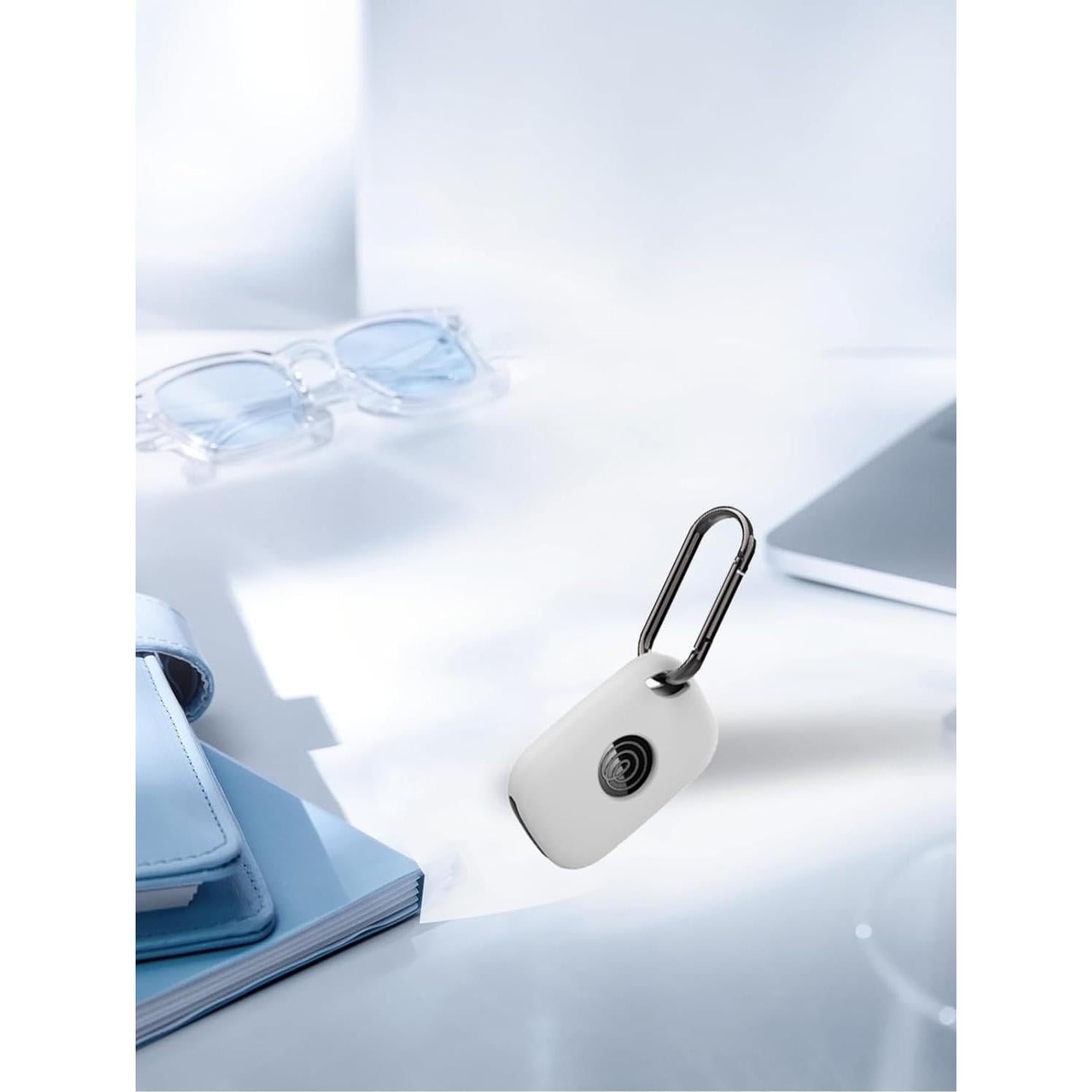 Funda de Silicona para Tile Life360 Pro 2024 - 2 Paquete Blanco