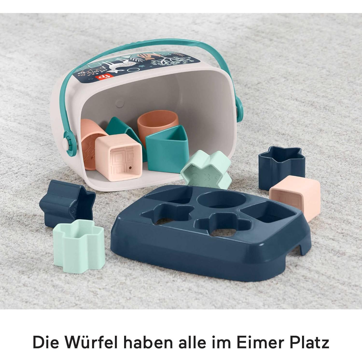 Fisher-Price Primeros Bloques Bebé 10 Formas 6+ Meses