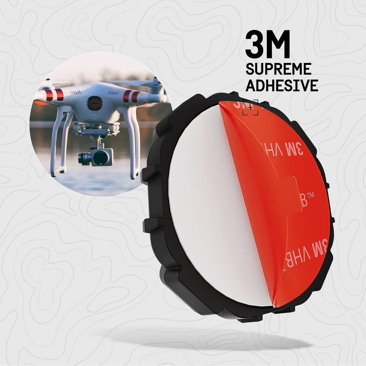 Funda Impermeable Pelican Marine para AirTag - 4 Pack Negro