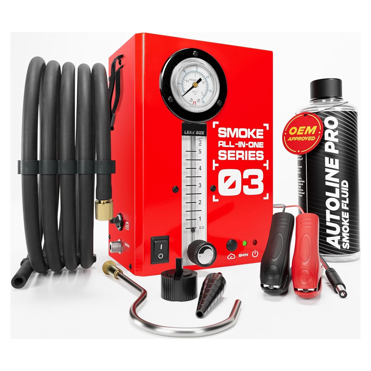 Probador de Fugas Automotriz AutoLine Pro Modelo 03