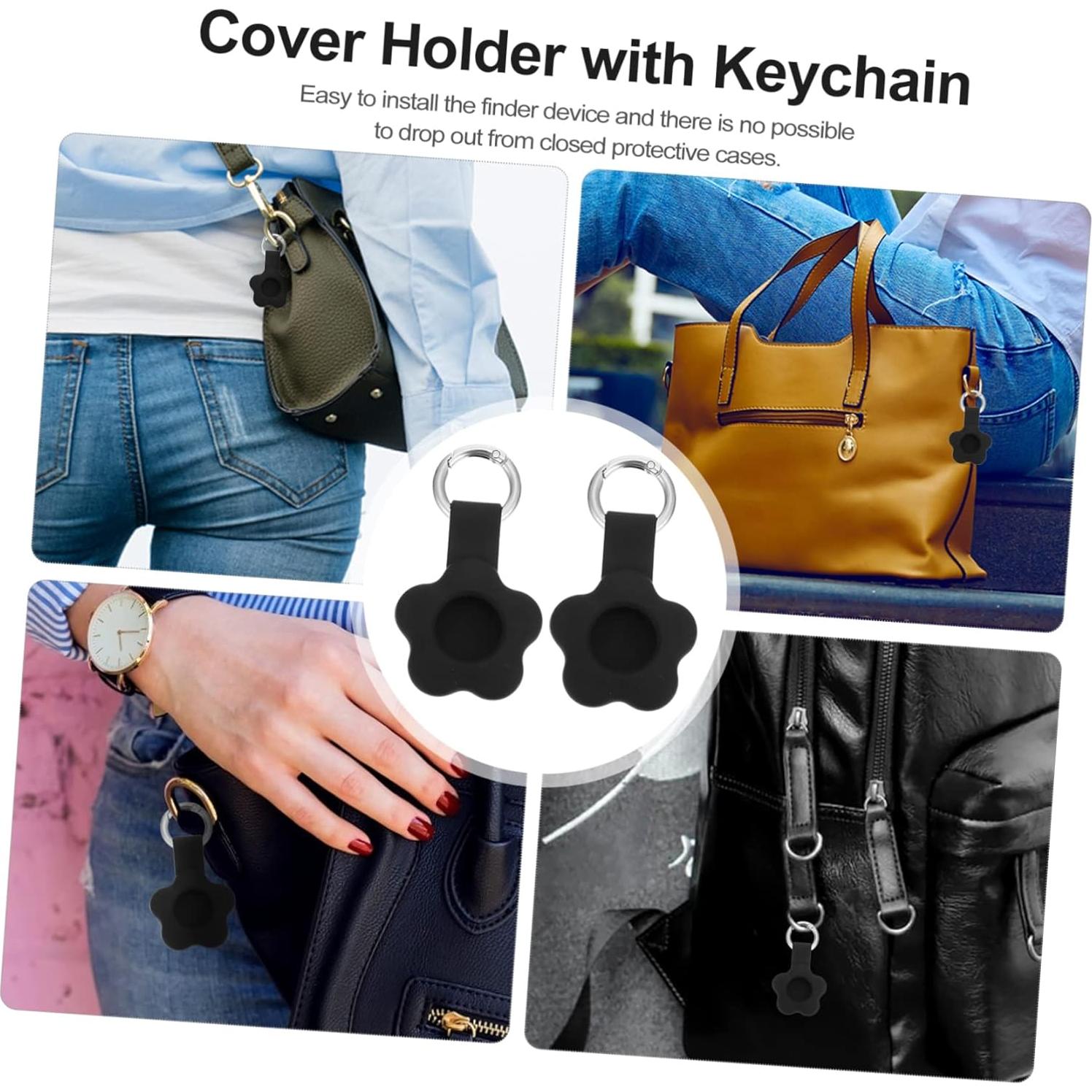 MERRYHAPY Ir Tag Finder Cover Keyring Protective Case for Case Keyring Waterproof Holder Lightweight Design