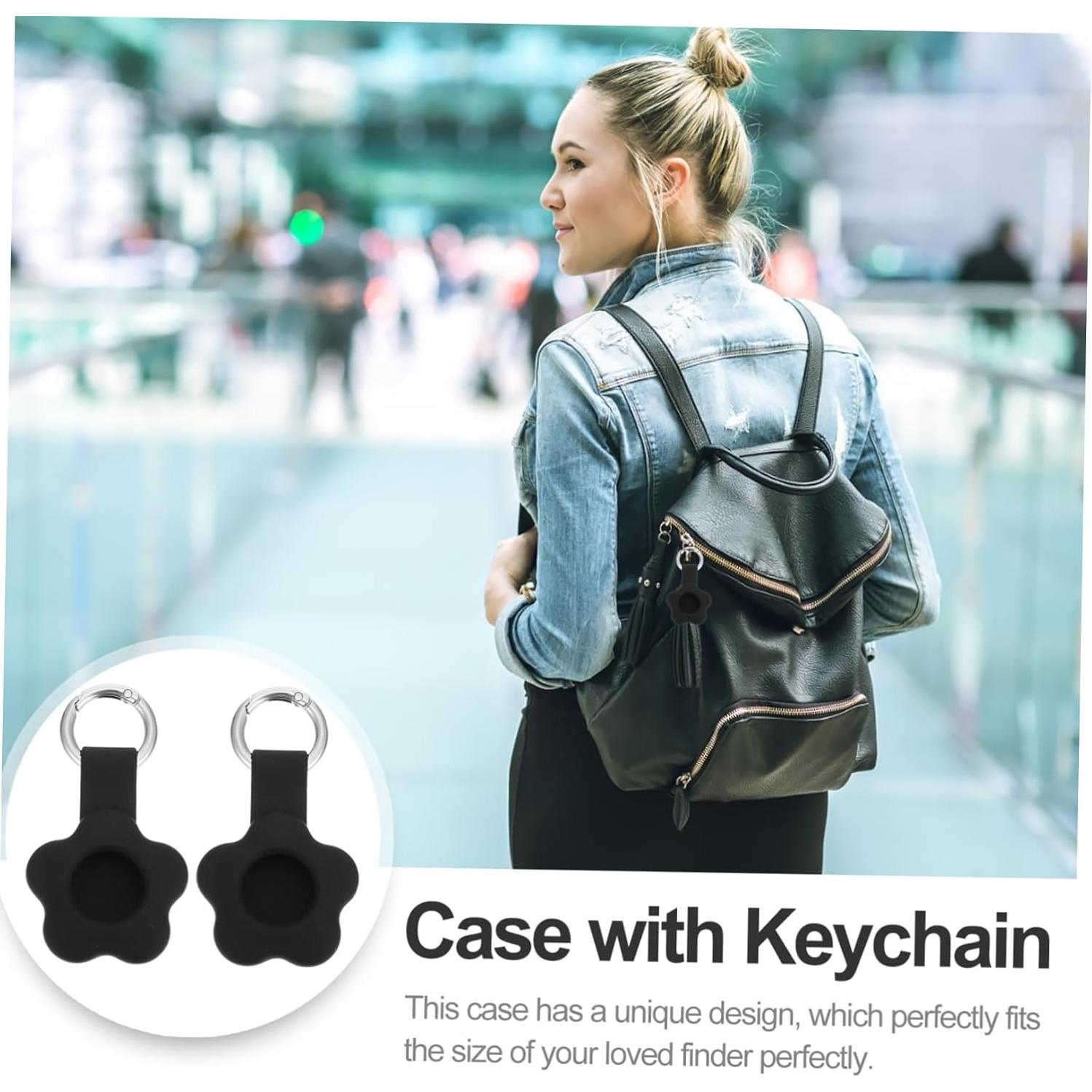 MERRYHAPY Ir Tag Finder Cover Keyring Protective Case for Case Keyring Waterproof Holder Lightweight Design