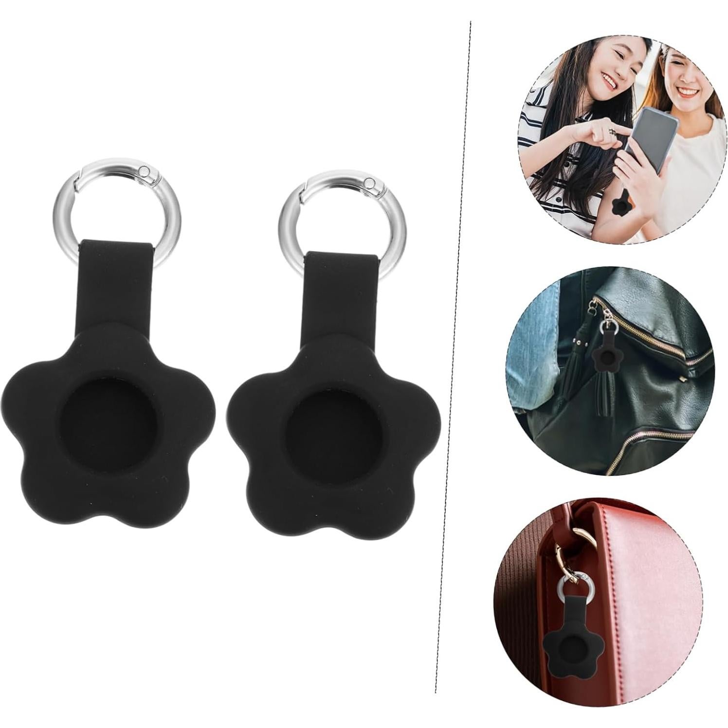 MERRYHAPY Ir Tag Finder Cover Keyring Protective Case for Case Keyring Waterproof Holder Lightweight Design
