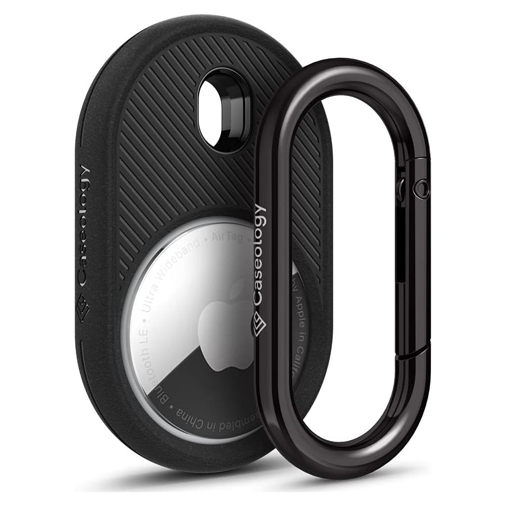 Funda Caseology Vault para Apple AirTag 2021 - Negro Mate