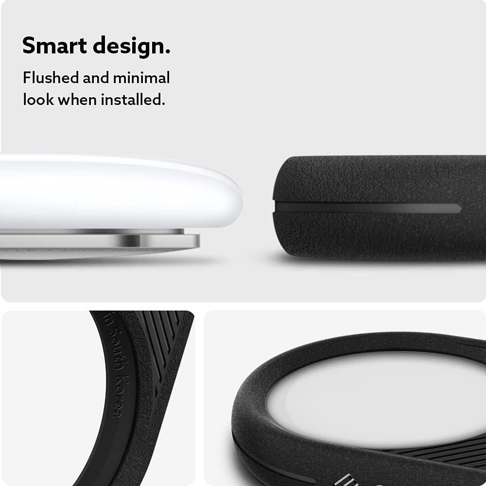 Funda Caseology Vault para Apple AirTag 2021 - Negro Mate