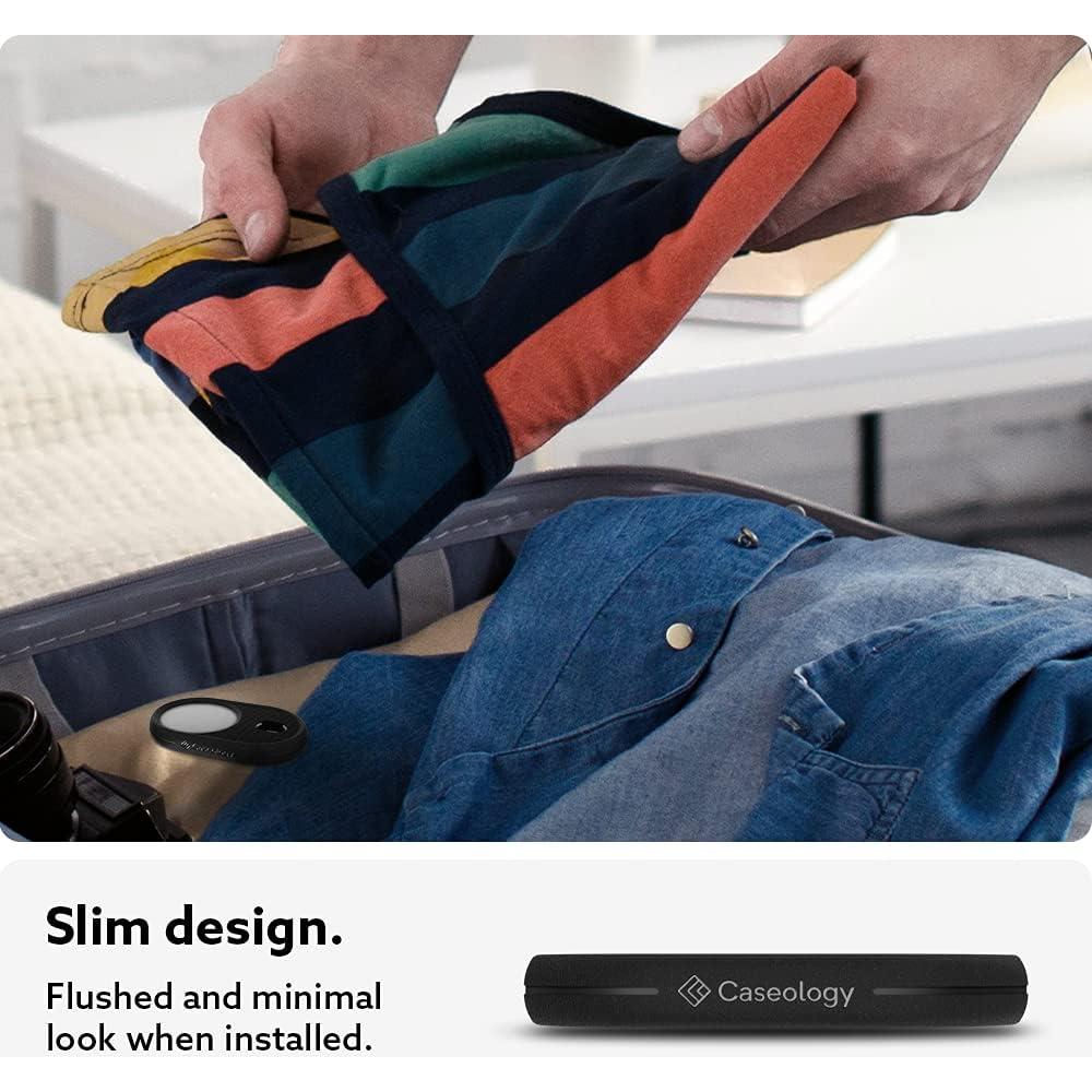 Funda Caseology Vault para Apple AirTag 2021 - Negro Mate