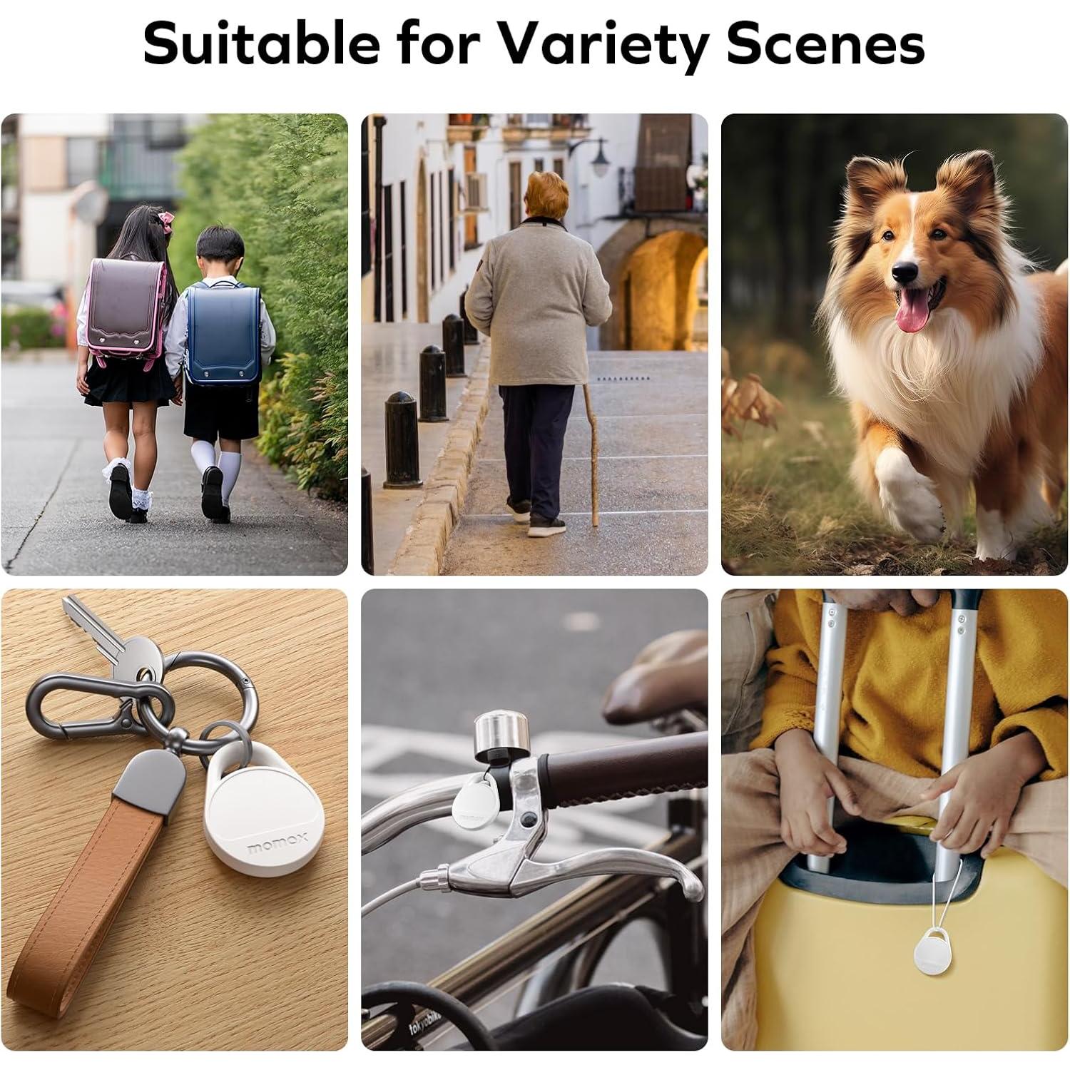 Localizador Electrónico Momax BR10 para Equipaje y Mascotas