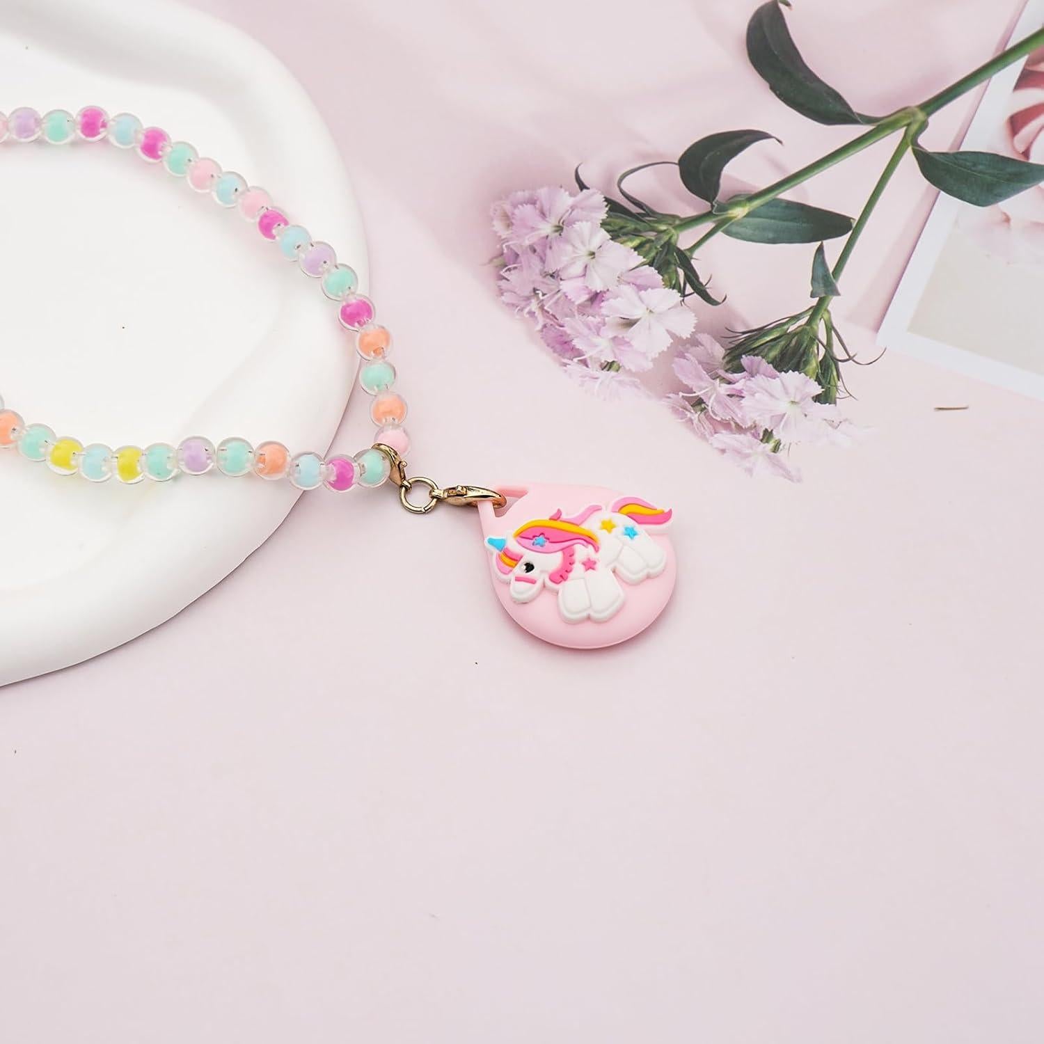 Soportes de Collar para Niñas XEEWEN - 2 Piezas Sirena