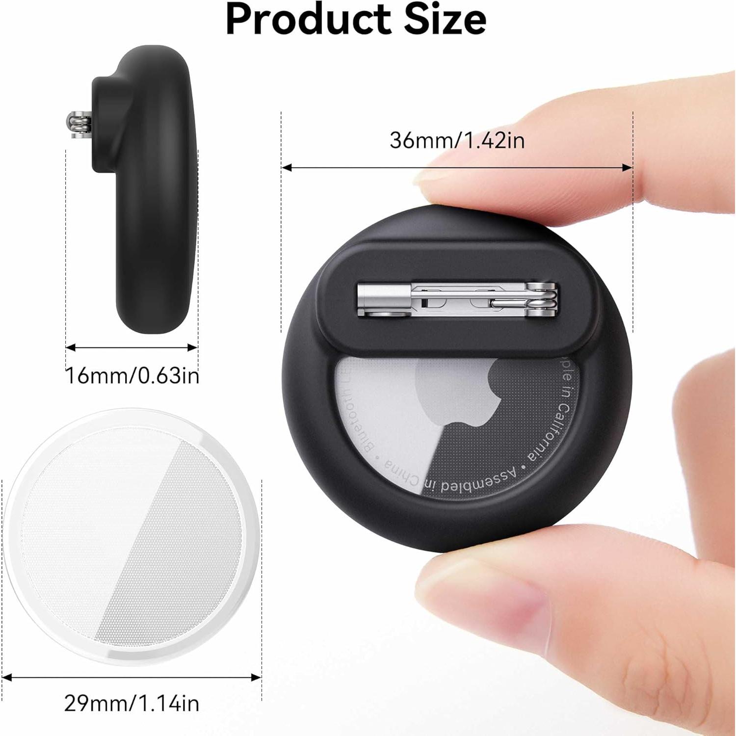 Porta AirTag a Prueba de Agua CITYWAY para Niños y Ancianos