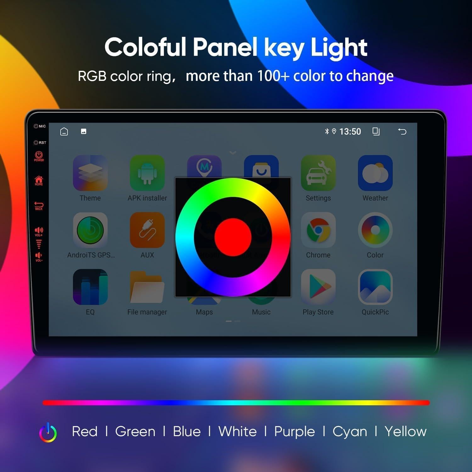 Sistema de Carro TWAHH 11" Android 13 GPS 5G WiFi 6 Jeep