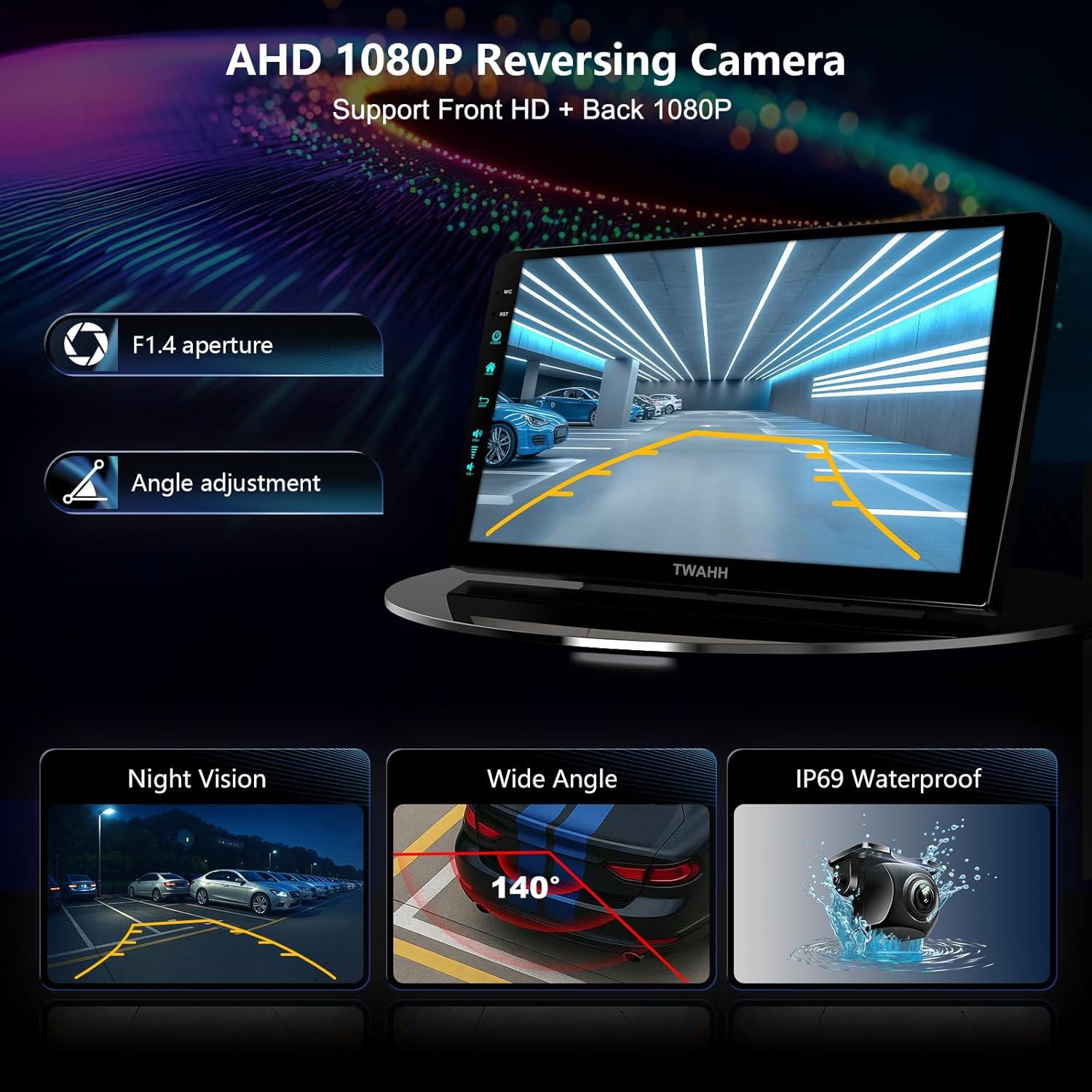 Sistema de Carro TWAHH 11" Android 13 GPS 5G WiFi 6 Jeep