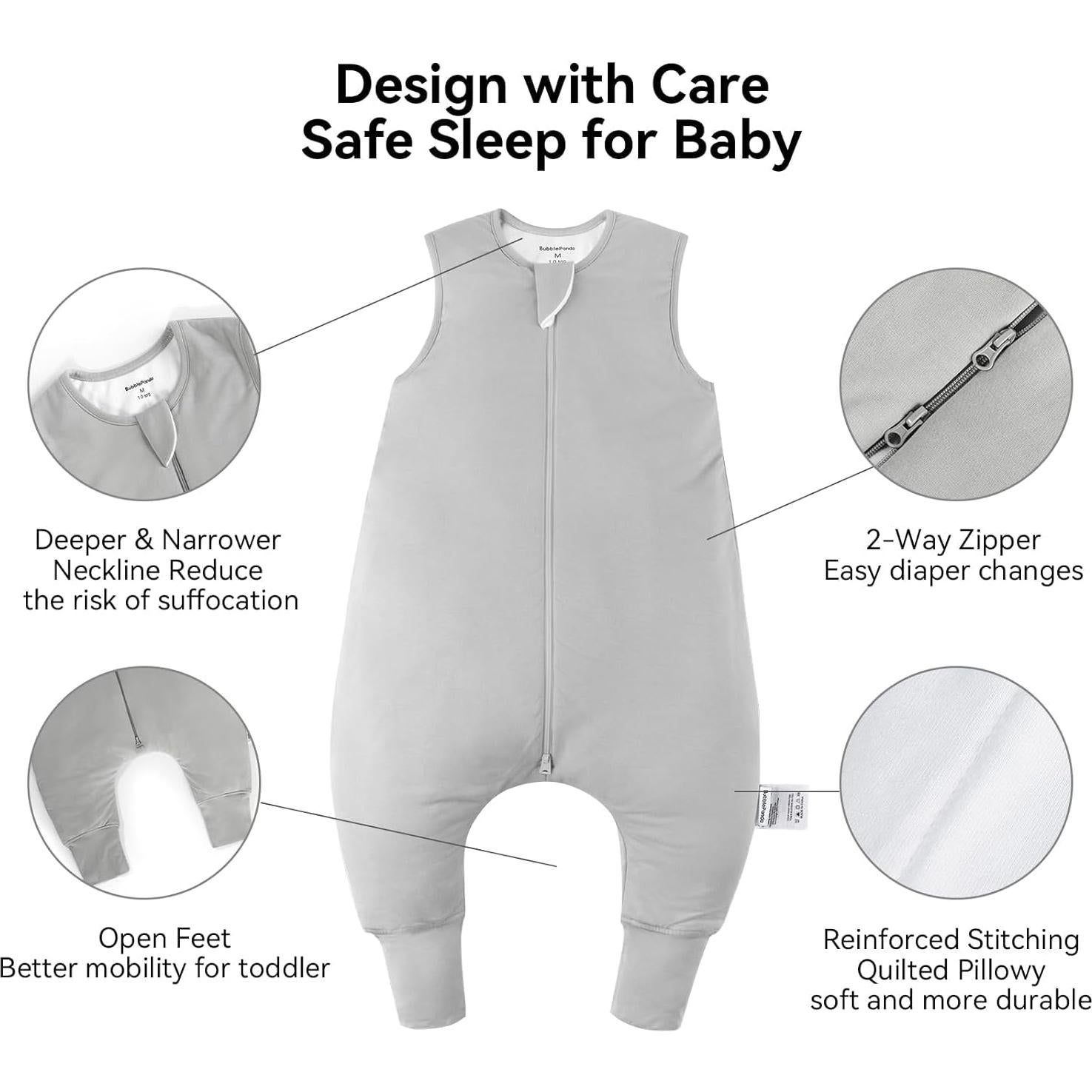 Saco de Dormir BubblePanda 2.5 Tog para Bebés 1-2T