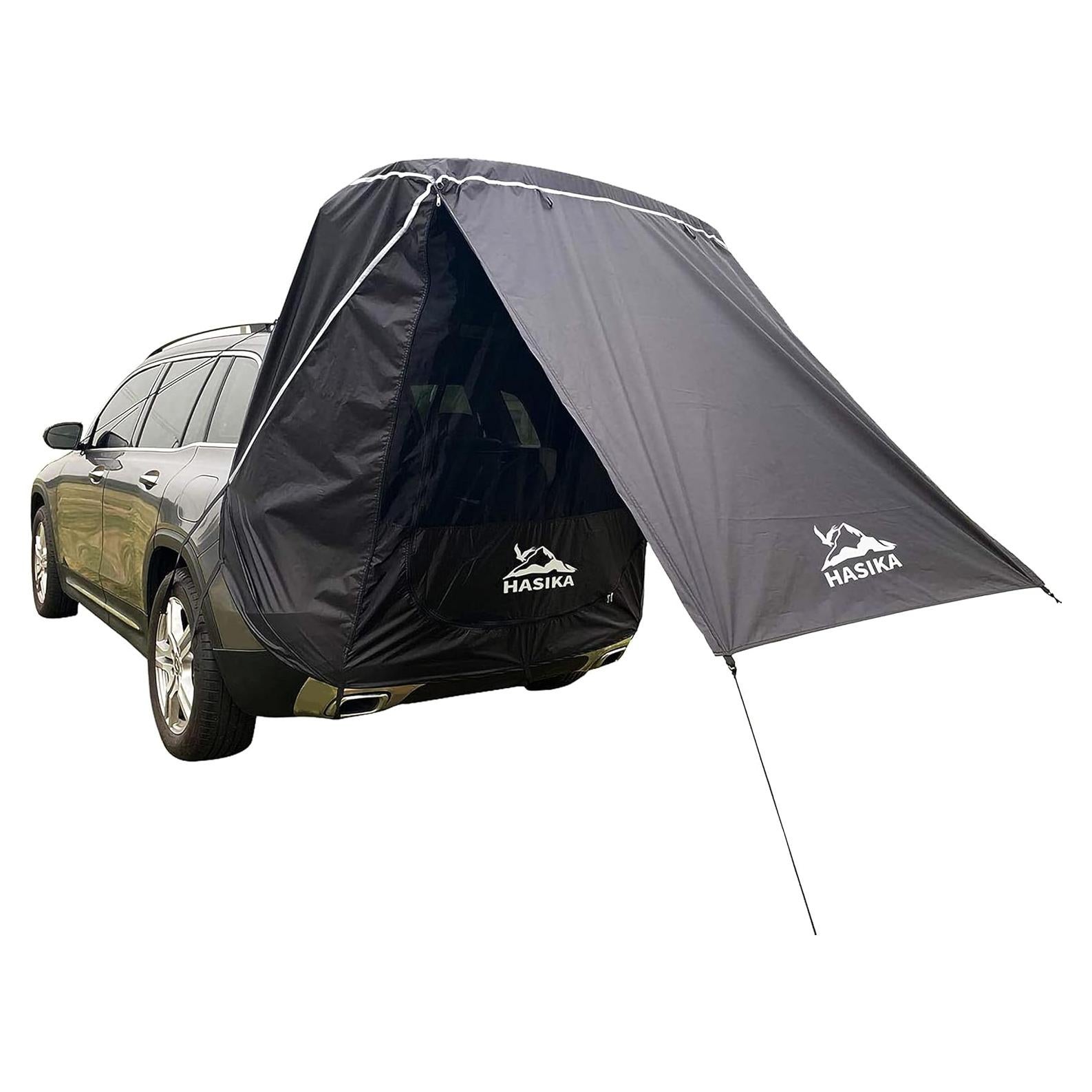 Tienda de Camping para SUV HASIKA Grande Negra Impermeable
