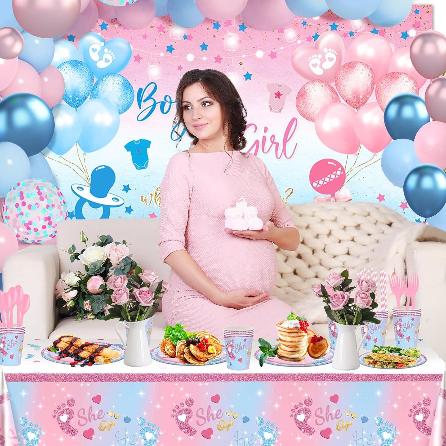 Kit Decoración Revelación de Género 258 PCS Lecheme