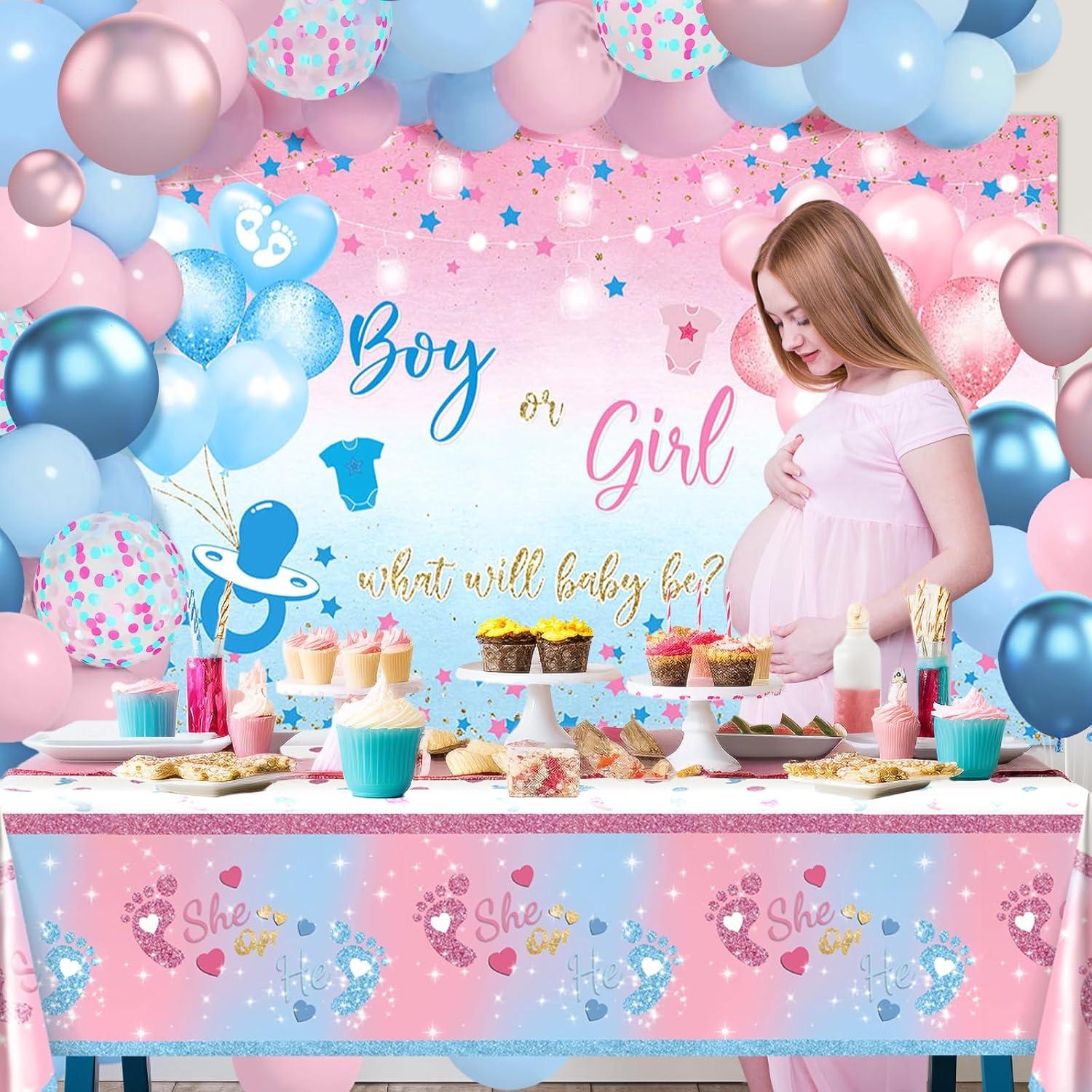 Kit Decoración Revelación de Género 258 PCS Lecheme