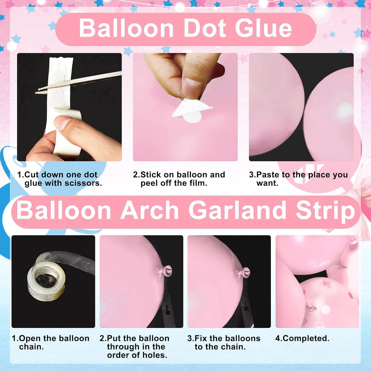 Kit Decoración Revelación de Género 258 PCS Lecheme