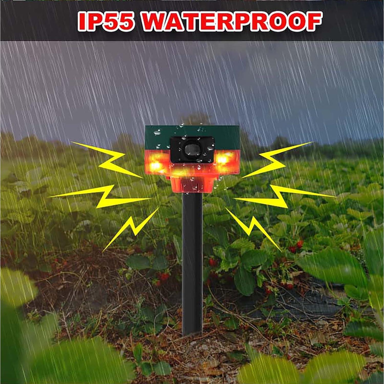 Alarma Solar LAFEINA 360° con Luz y Sonido 129 dB