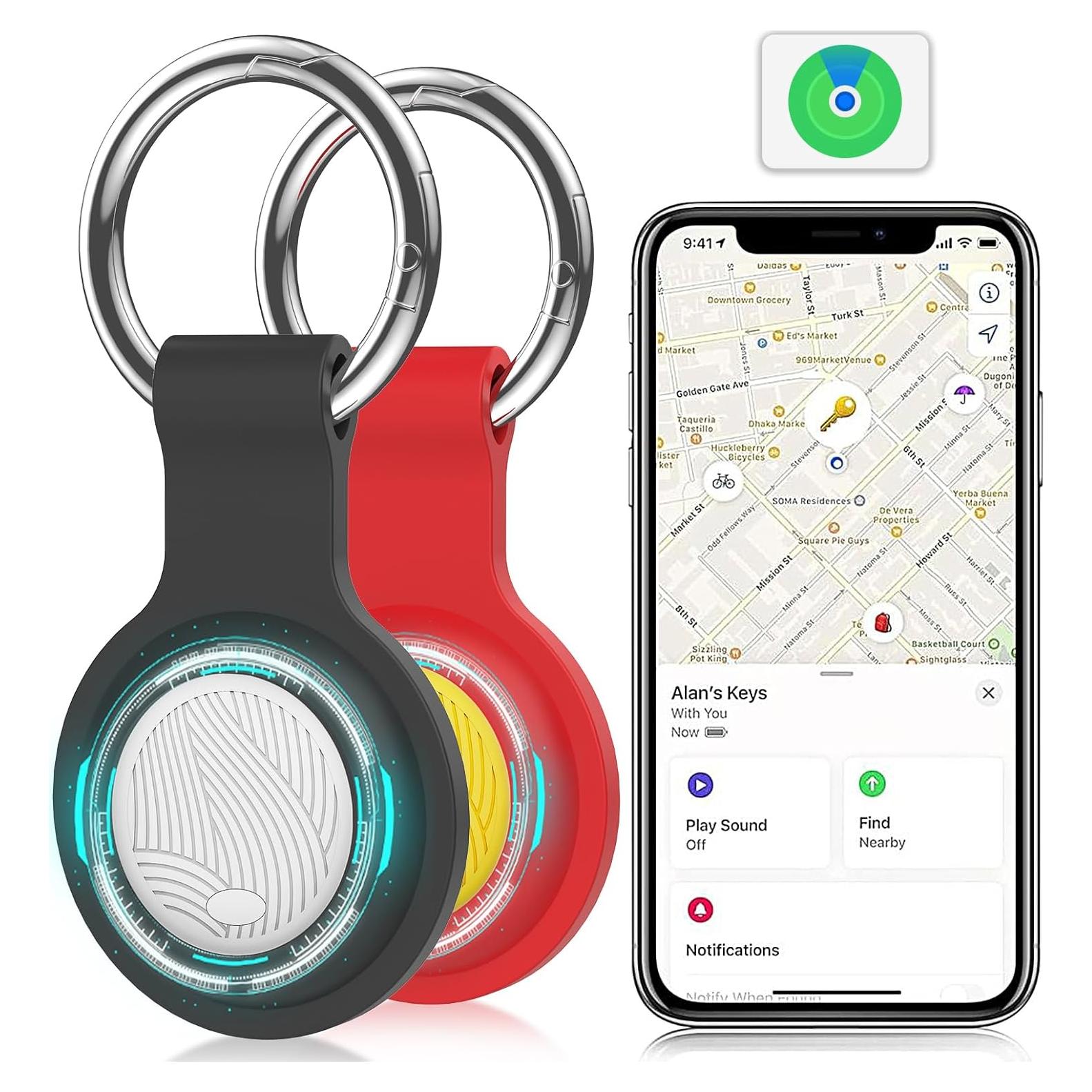 Localizador Bluetooth ICOO AirTag con Batería Reemplazable