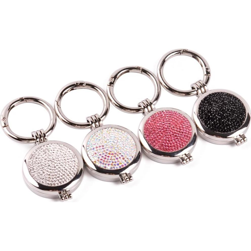 Funda Protectora para AirTag AXCUWS Rosa-Oro Rosa