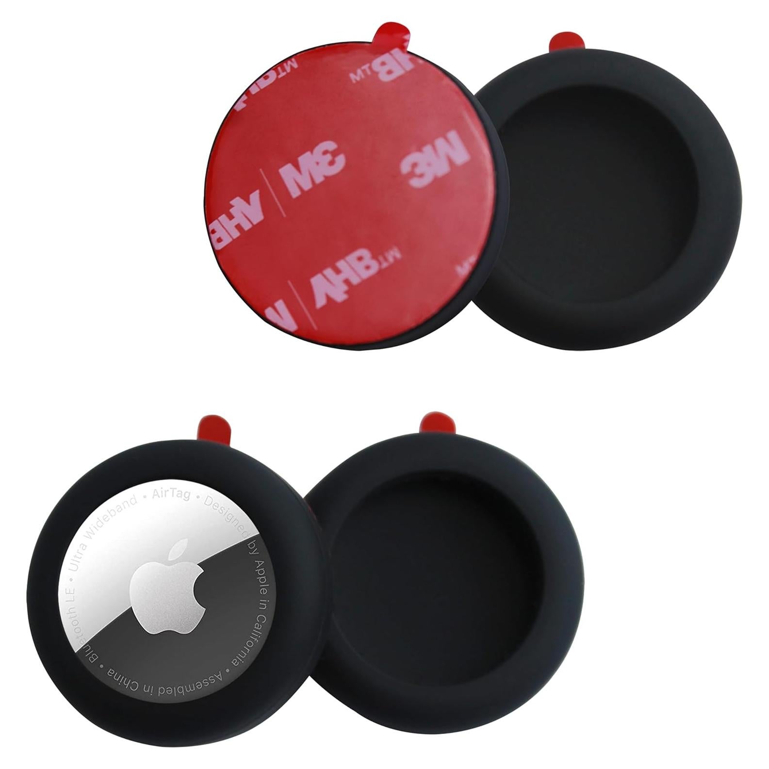 Funda de Silicona Adhesiva 3M para Apple AirTag - 4 Unidades