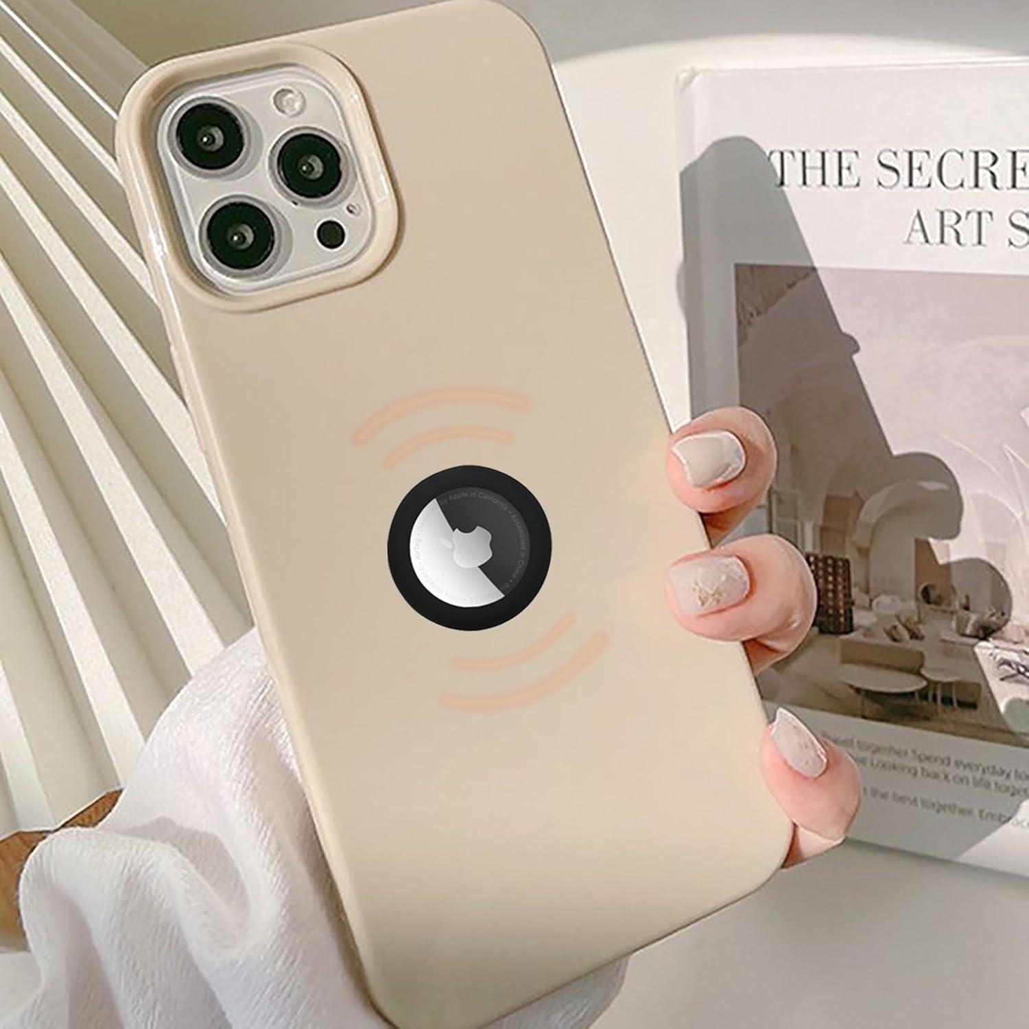 Funda de Silicona Adhesiva 3M para Apple AirTag - 4 Unidades