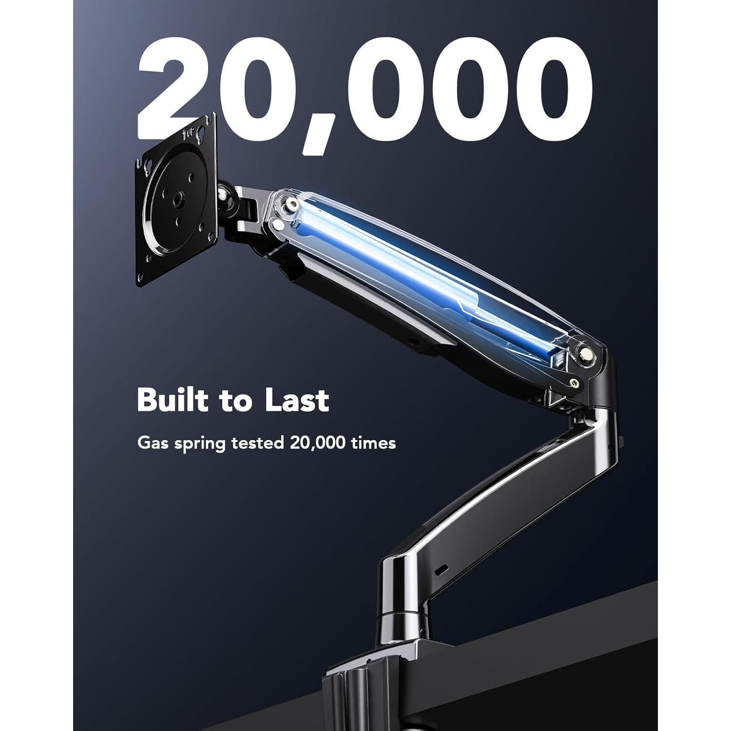 Soporte de Monitor HUANUO HNSS7 Ajustable USB 12 kg