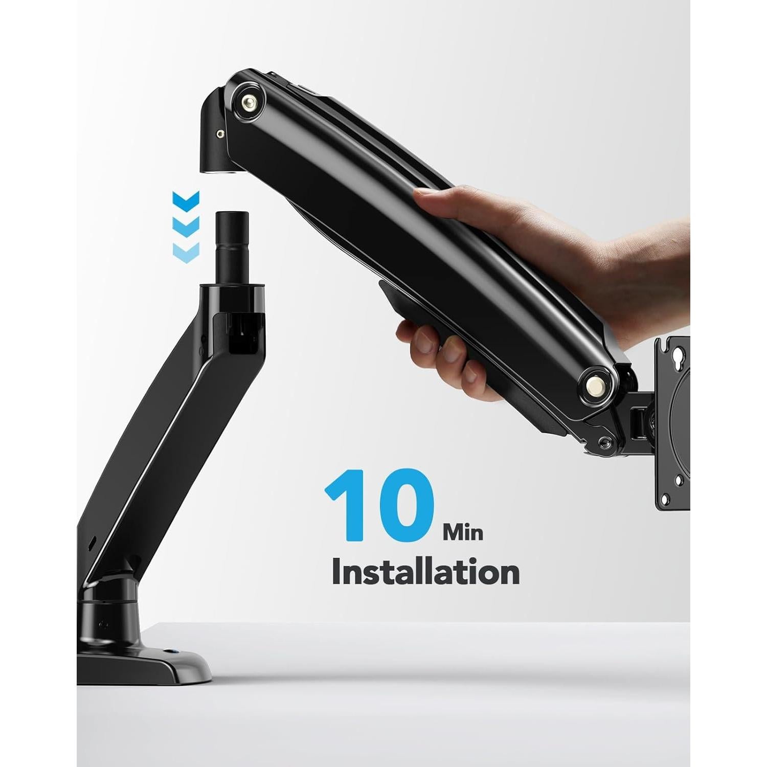 Soporte de Monitor HUANUO HNSS7 Ajustable USB 12 kg